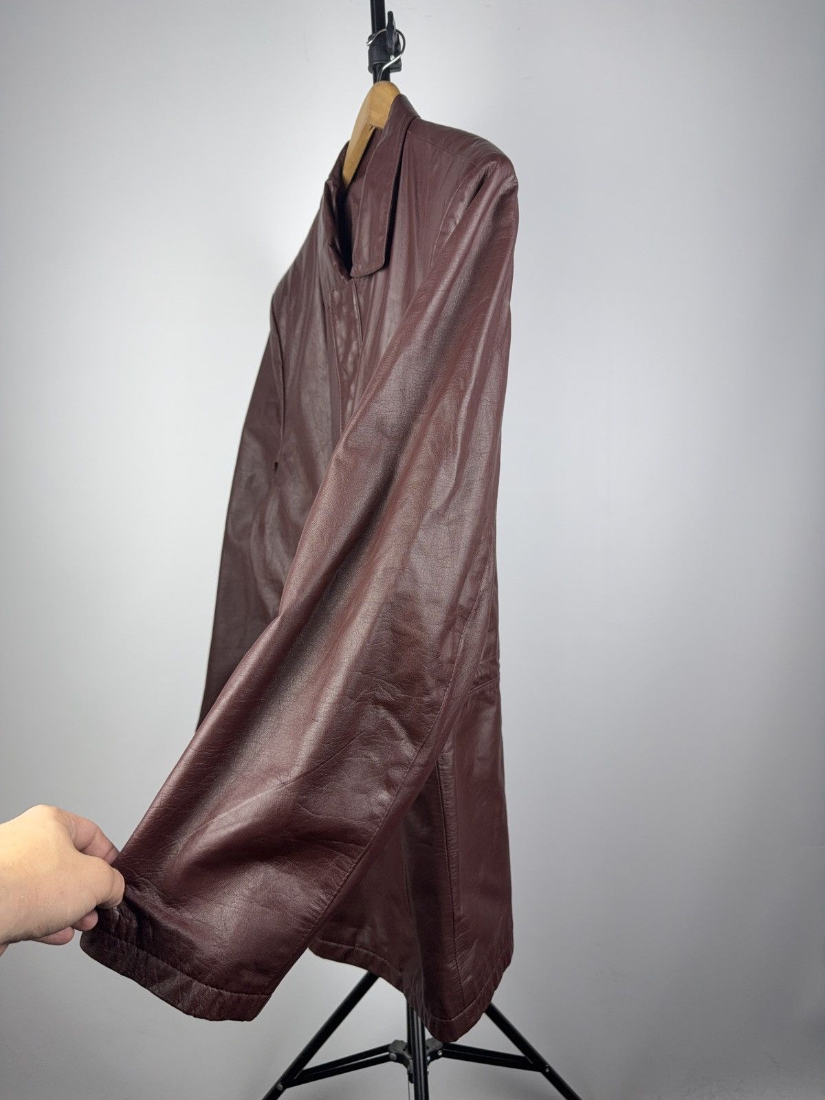 Leather Vintage 90s Avant Garde Y2K Leather MOTO Jacket Rock Punk Size US XL / EU 56 / 4 - 7 Thumbnail