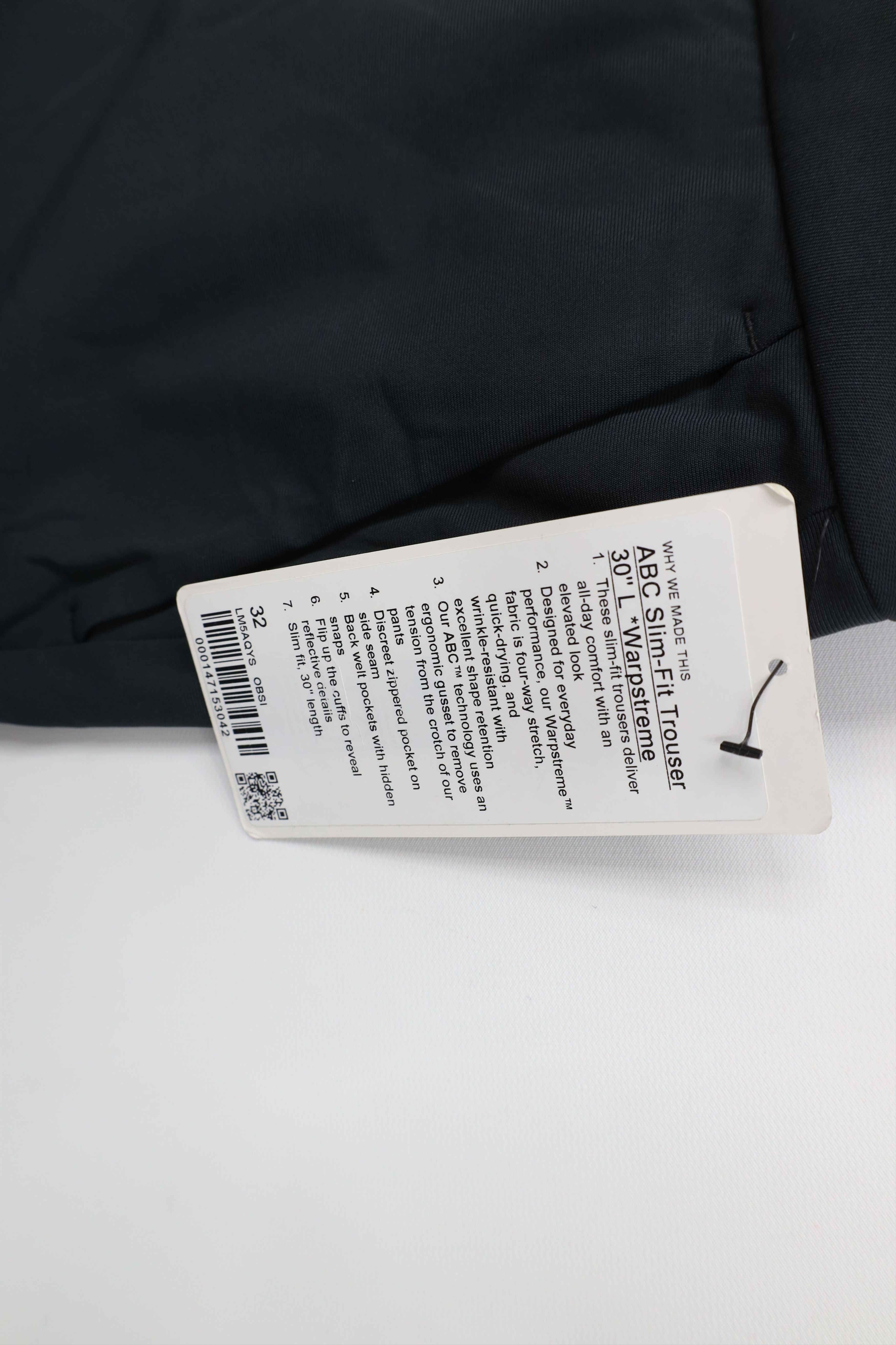 Lululemon New Lululemon Fit Warpstreme ABC Chino Pants Trousers Gray Size US 32 / EU 48 - 8 Thumbnail