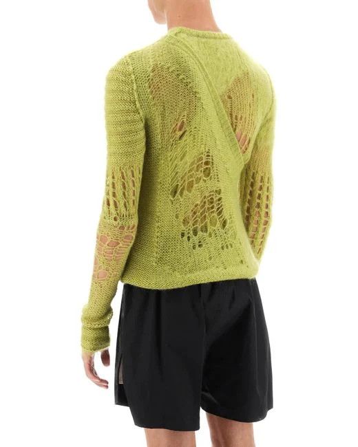 Rick Owens o1s1v1n0724 Sweaters in Green Size US M / EU 48-50 / 2 - 2 Thumbnail