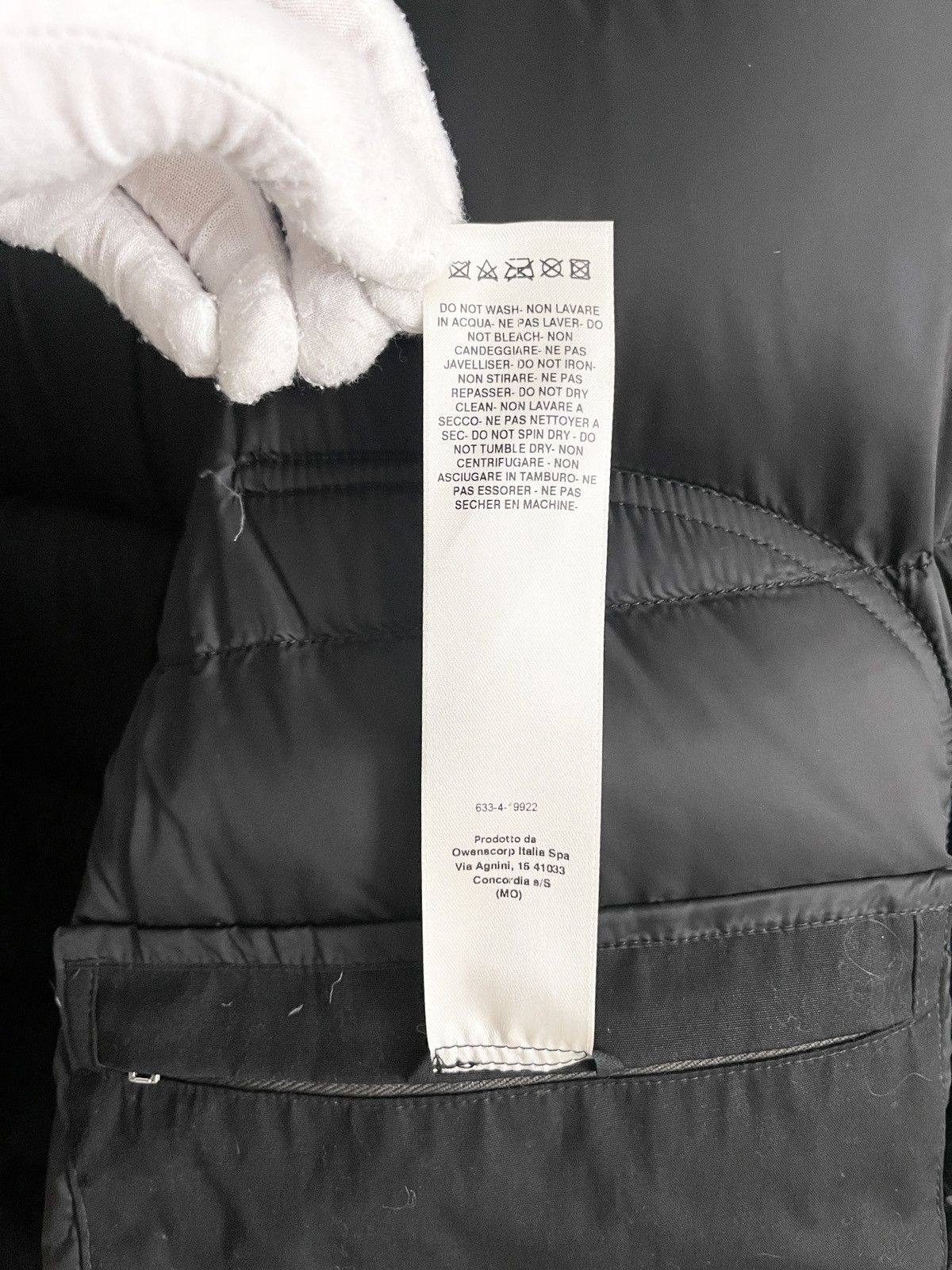 Rick Owens STEAL! FW22 Rick Owens Leather Pockets Puffer Coat (L) Size US L / EU 52-54 / 3 - 10 Thumbnail