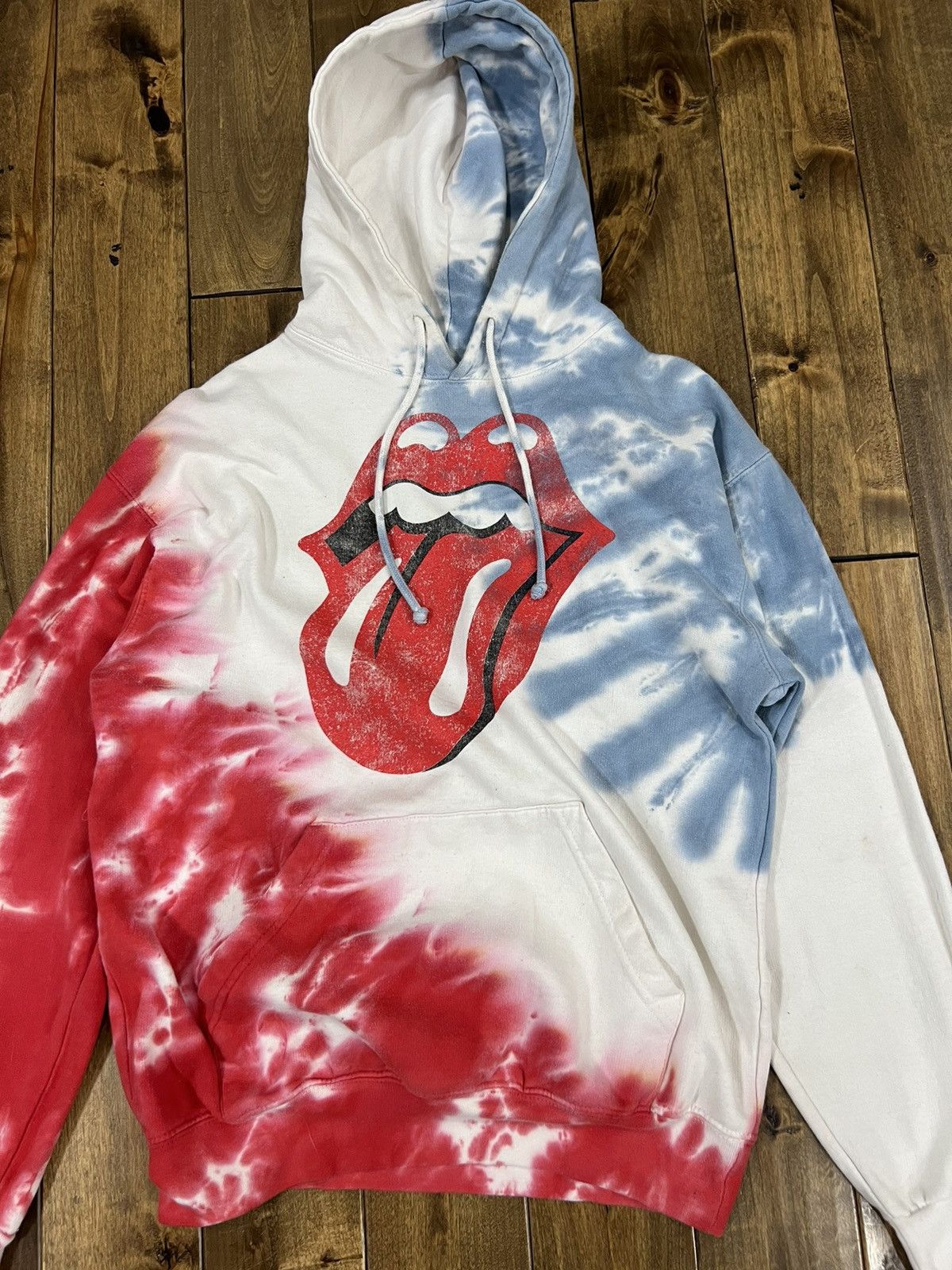 The Rolling Stones Rolling Stones Tie Dye Hoodie Size US M / EU 48-50 / 2 - 2 Thumbnail