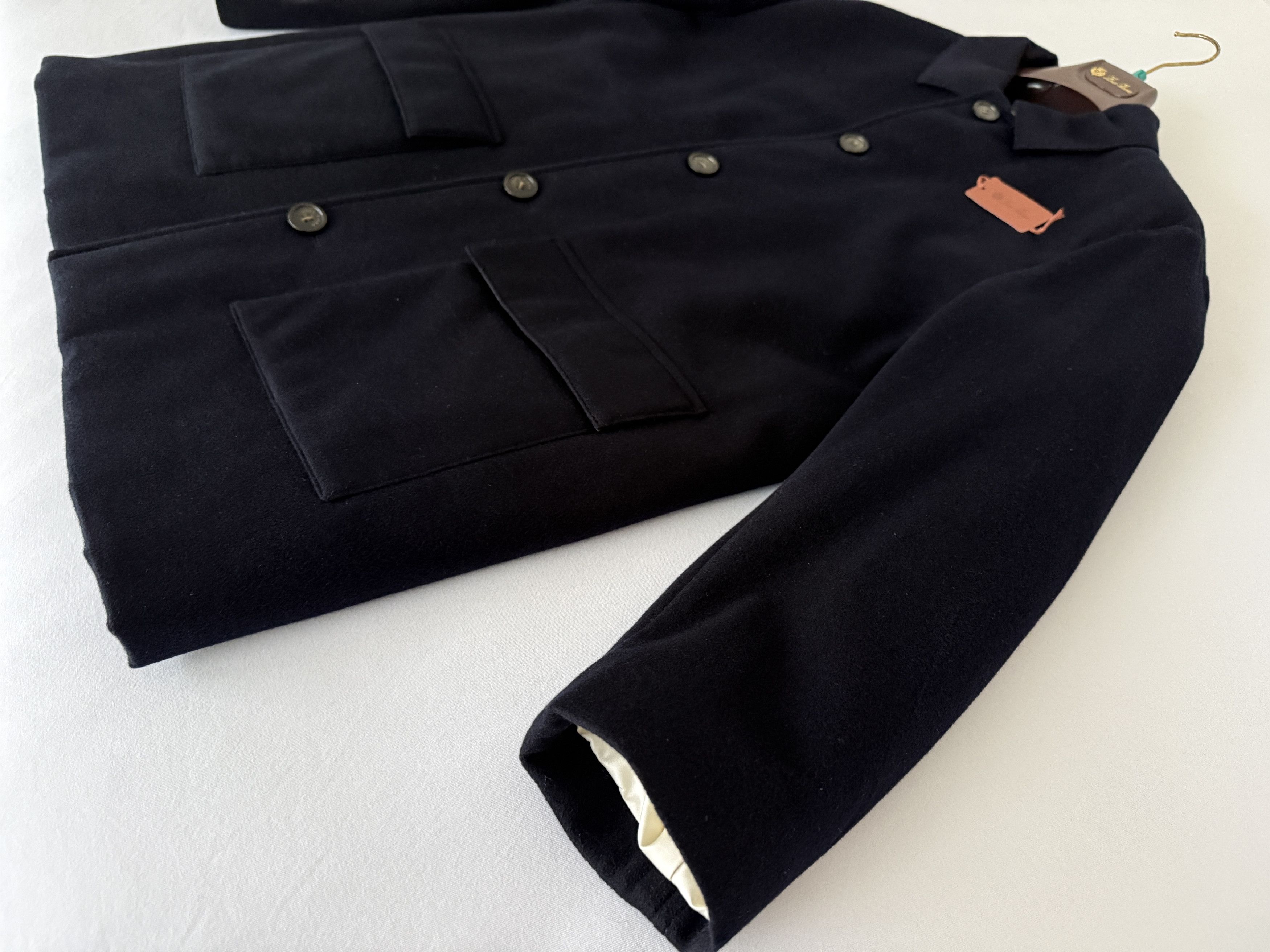 Loro Piana Carnaby Coat Cashmere Storm System Size US L / EU 52-54 / 3 - 2 Thumbnail