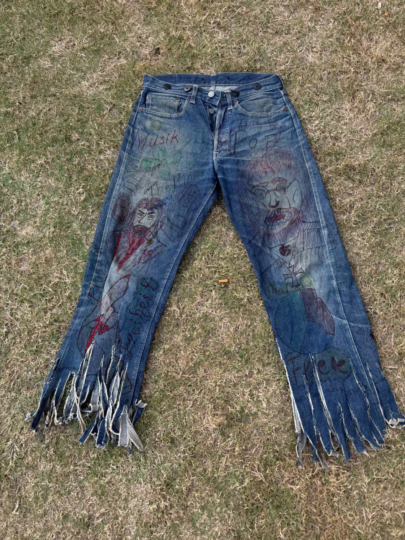 Levi's Vintage Clothing Vintage Levi’s 501 Redline Selvedge Jeans Late 1970s – 80s Size US 31 - 1 Thumbnail