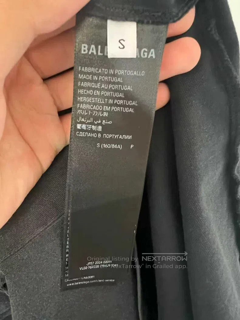 Balenciaga Balenciaga Valentine's Day Limited Heart Logo Short Sleeve Size US S / EU 44-46 / 1 - 4 Thumbnail