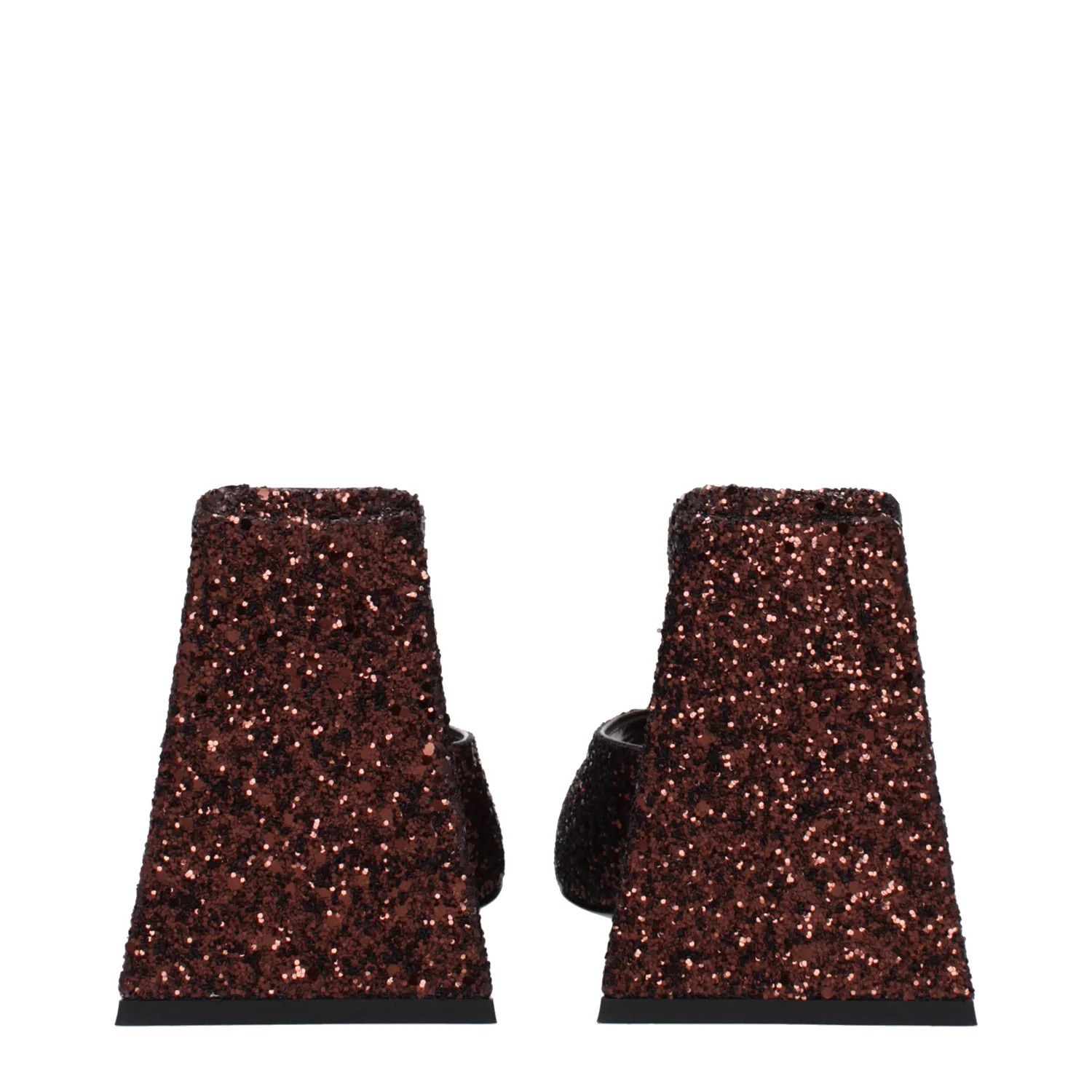 The Attico ob1o1e1224 Glitter Sandals in Brown Size US 7.5 / IT 37.5 - 5 Thumbnail