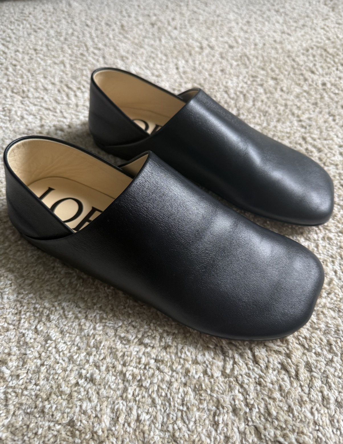 Loewe Loewe by Jonathan Anderson Leather Toy Slippers Size US 9 / EU 42 - 1 Thumbnail