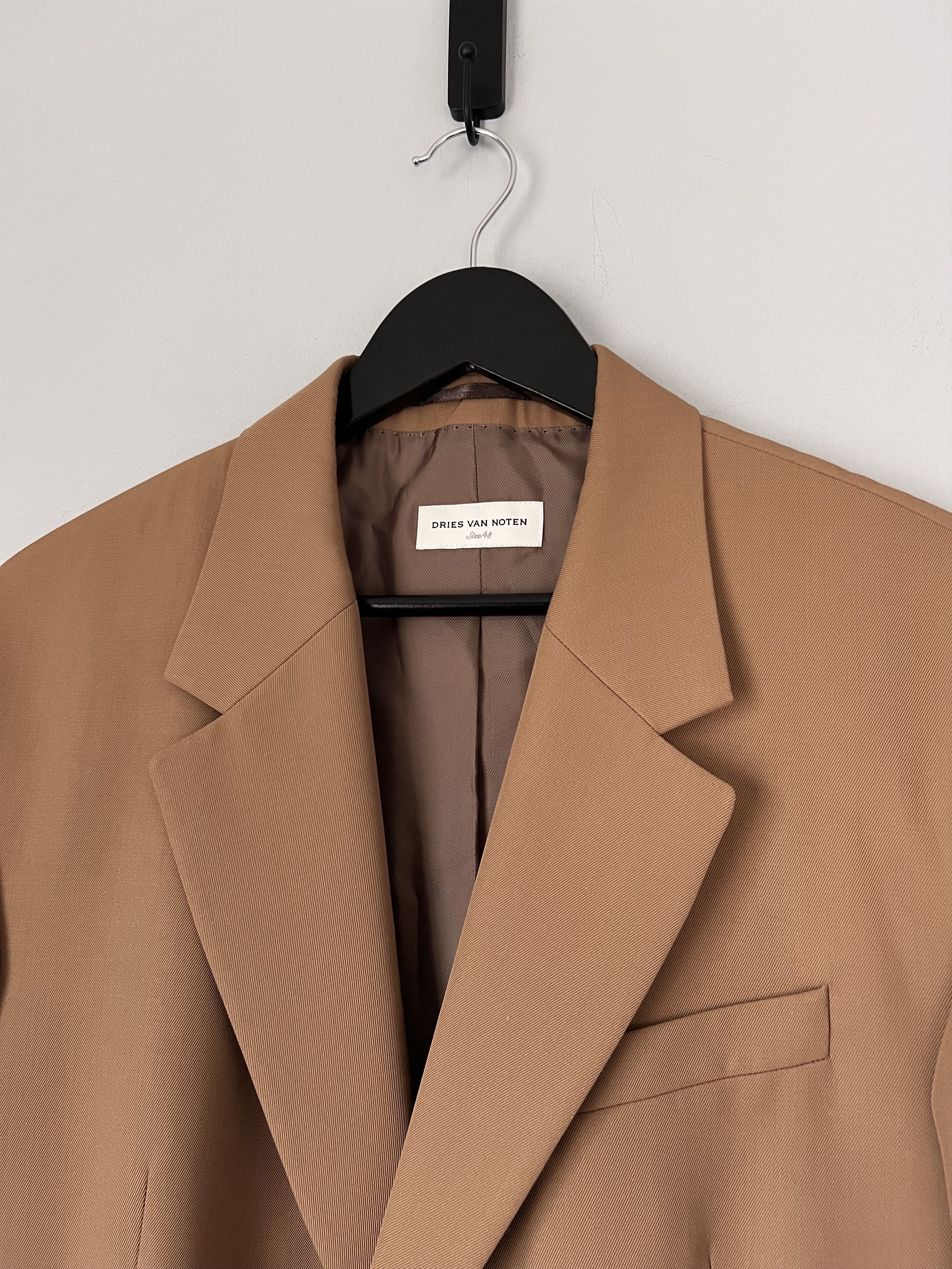 Dries Van Noten Dries Van Noten Bancroft Sports Coat in Camel Size 48R - 2 Thumbnail