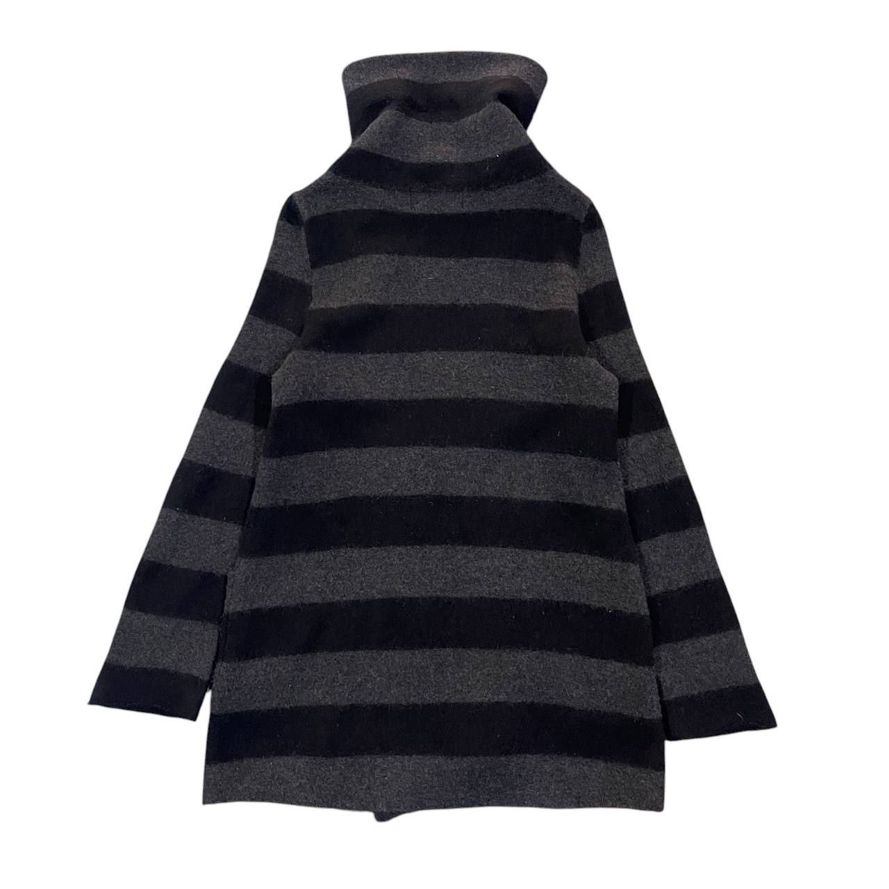 gomme Gomme High Neck Double Breasted Wool Coat Size M / US 6-8 / IT 42-44 - 12 Thumbnail