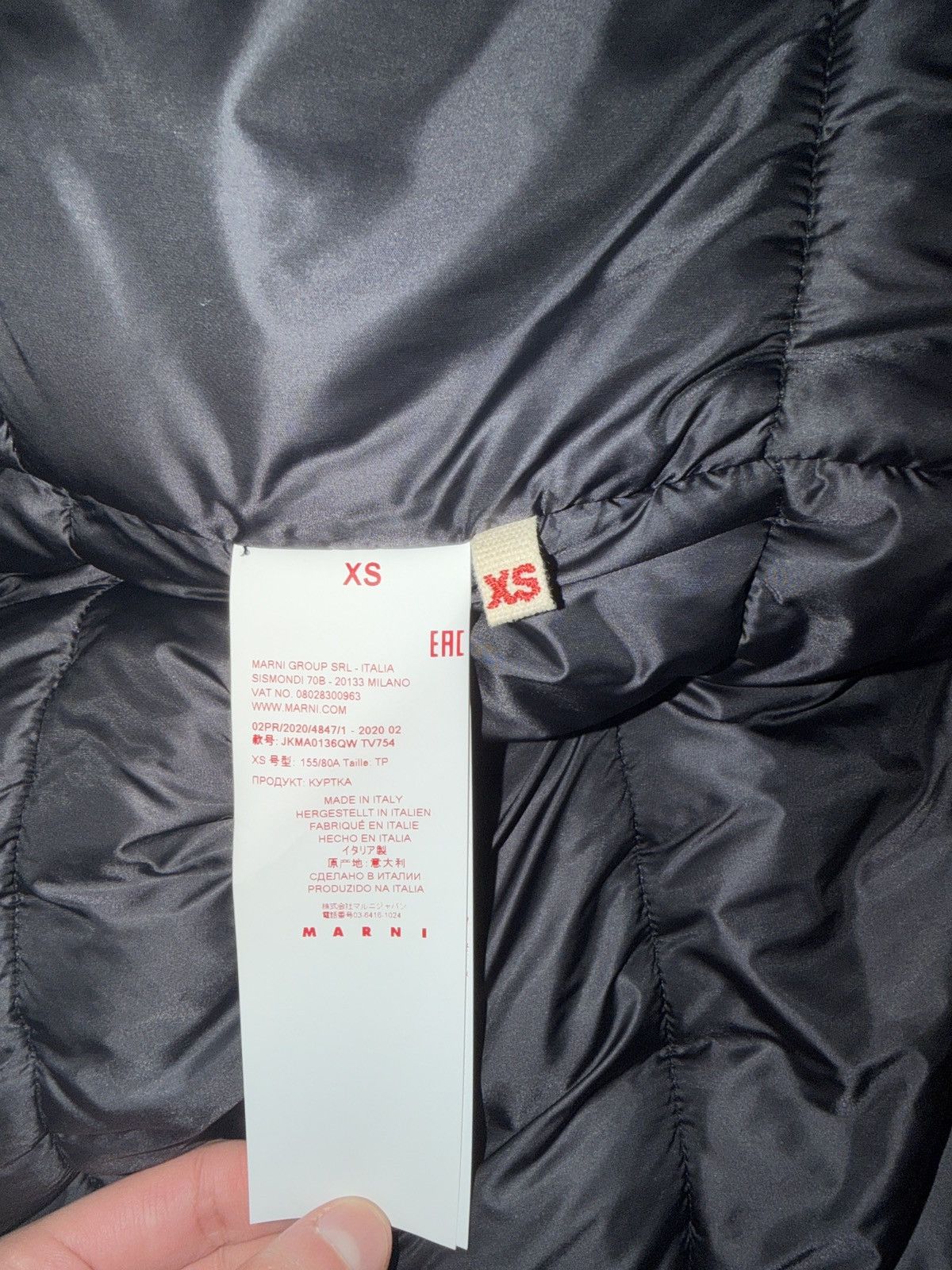 Marni Oversized Checkered Puffer Jacket 2020 Marni size: S-M Size US M / EU 48-50 / 2 - 13 Thumbnail