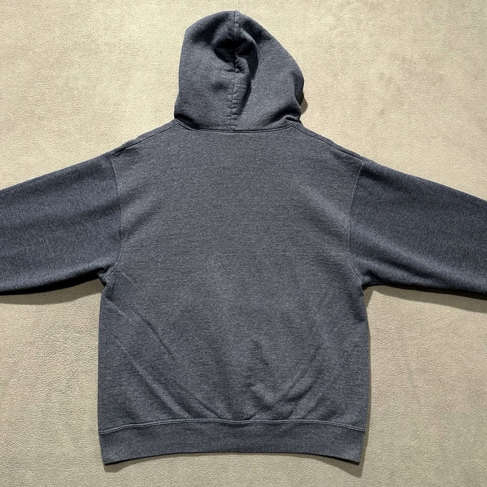 Jerzees Hershey Hoodie Mens Medium Blue/Gray Pullover Sweatshirt Jerzees Nublend GUC Size US M / EU 48-50 / 2 - 2 Thumbnail
