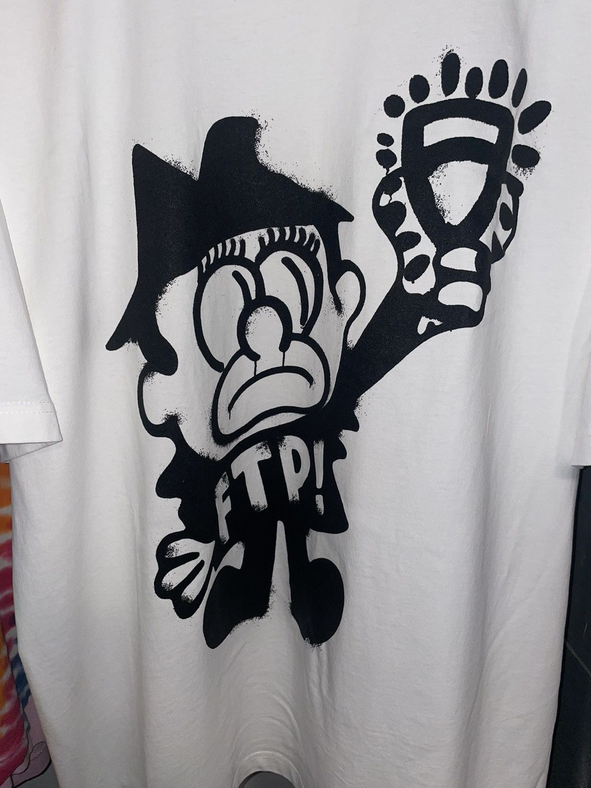 Fuck The Population FTP + SLAWN BORIS TEE - WHITE Size US XL / EU 56 / 4 - 2 Thumbnail