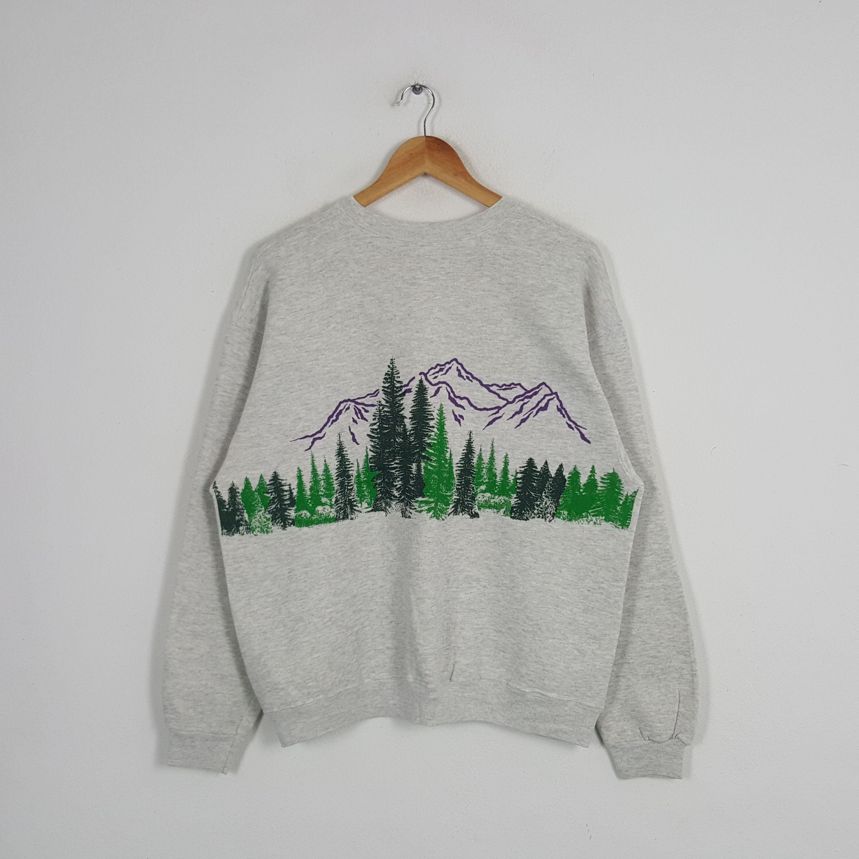 Vintage Vintage Lake Tahoe American Outdoor Style Sweatshirt Size US XL / EU 56 / 4 - 3 Thumbnail