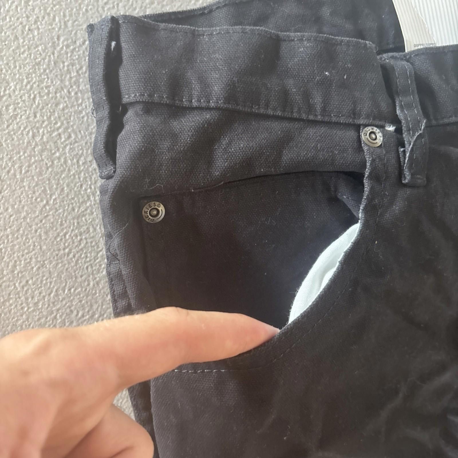 Dickies Dickies Original Fit Work Pants Black 38x32 New With Tags Size US 38 / EU 54 - 3 Thumbnail