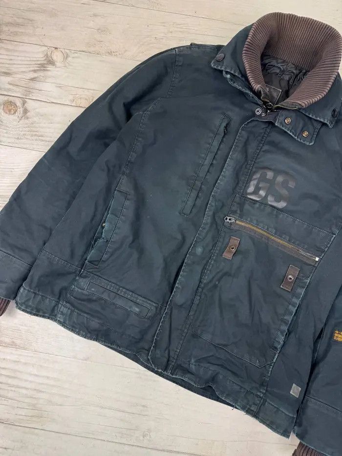 G-Star Vintage G Star Raw Stinger Jacket Distressed Y2K 90s Size US XL / EU 56 / 4 - 3 Thumbnail
