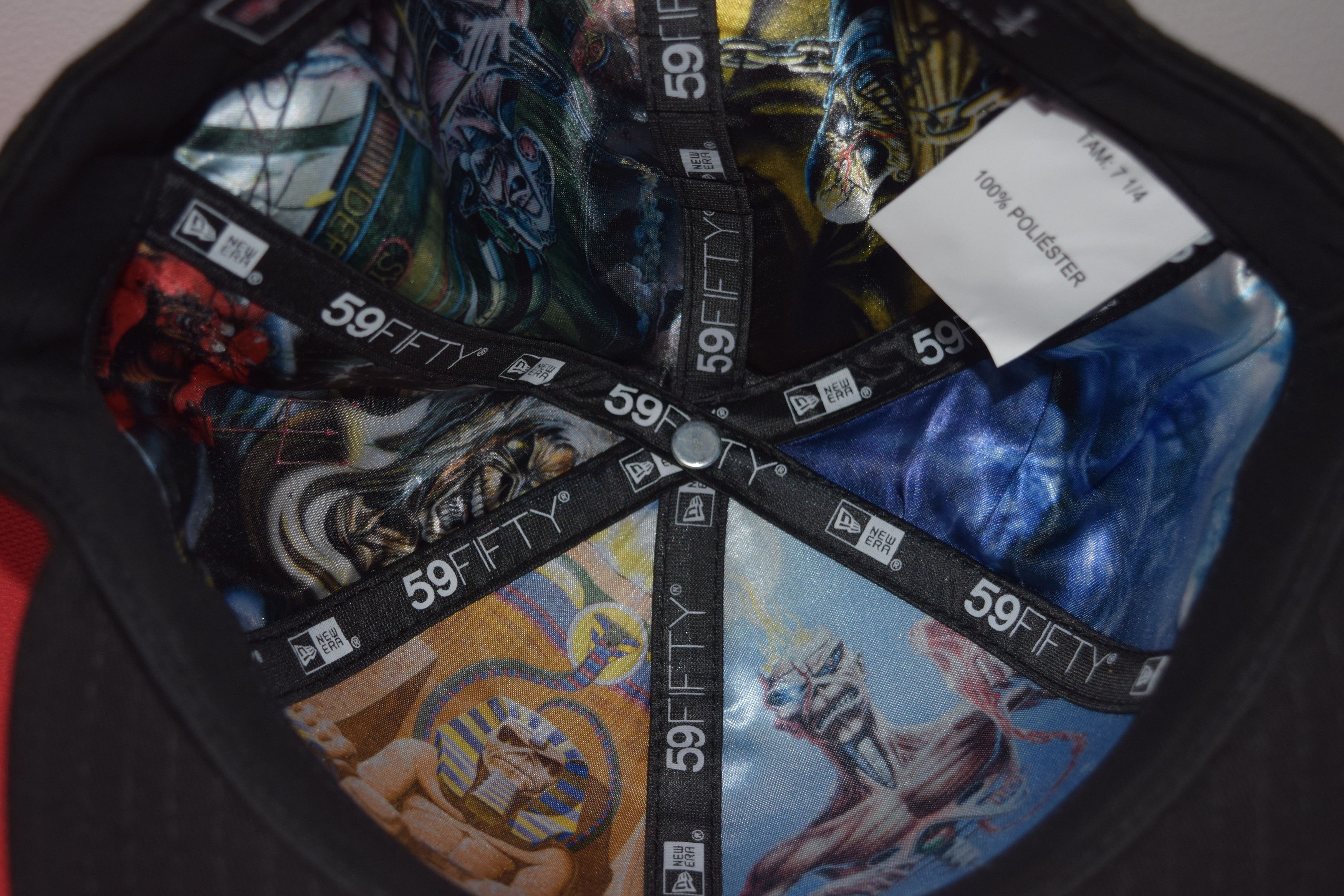 New Era Iron Maiden X New Era Fitted DETAILED Hat 59Fifty Size ONE SIZE - 8 Thumbnail