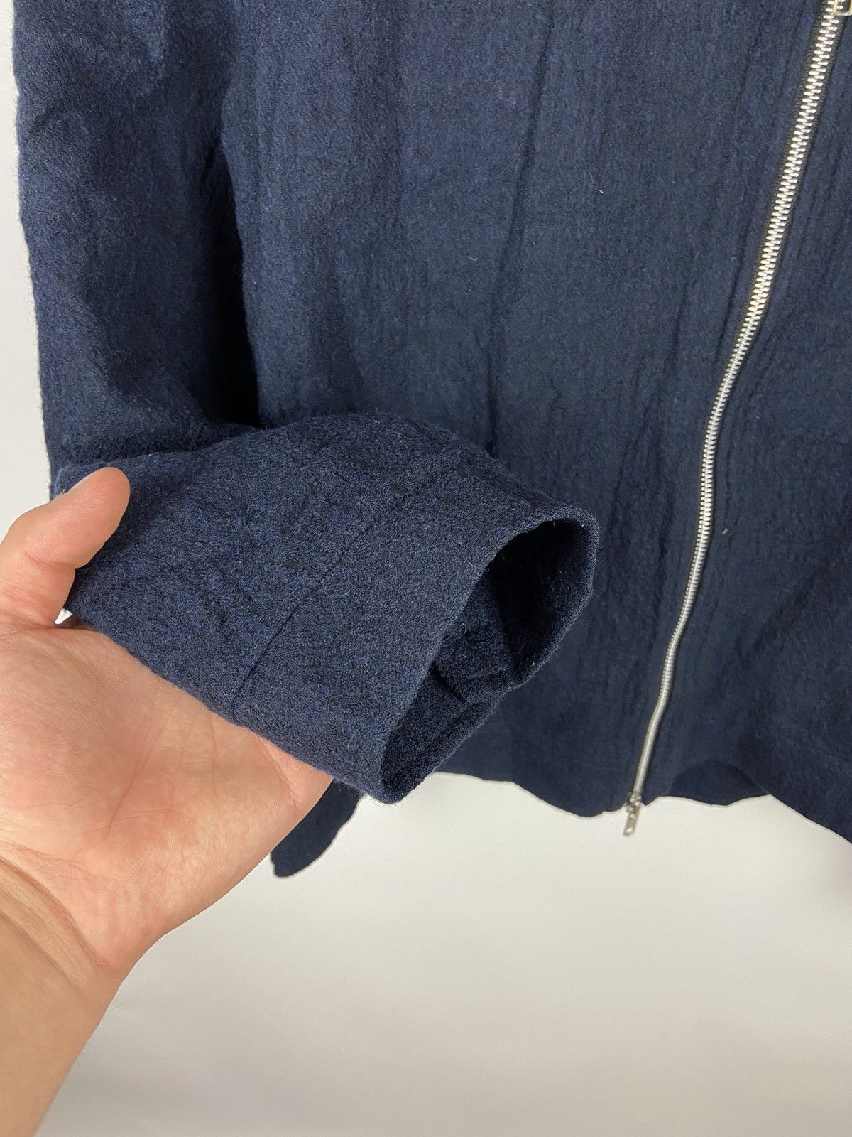 Designer × Oliver Spencer Oliver Spencer Corduroy/Wool Zip Up Jacket Blue Men Size US S / EU 44-46 / 1 - 10 Thumbnail