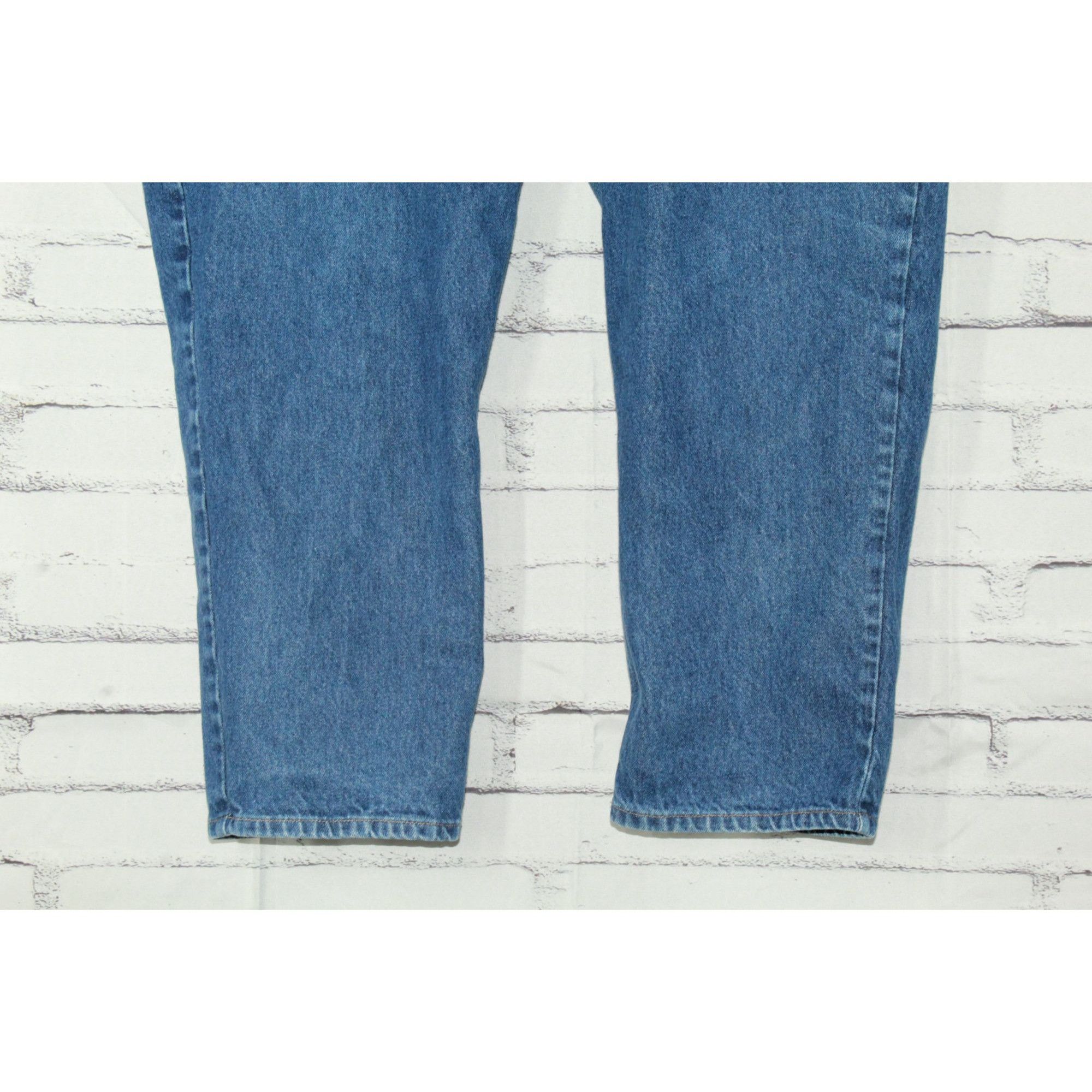 L.L. Bean LL Bean Jeans Relaxed Fit Straight Leg Dark Wash 46x28 Size US 44 / EU 60 - 3 Thumbnail