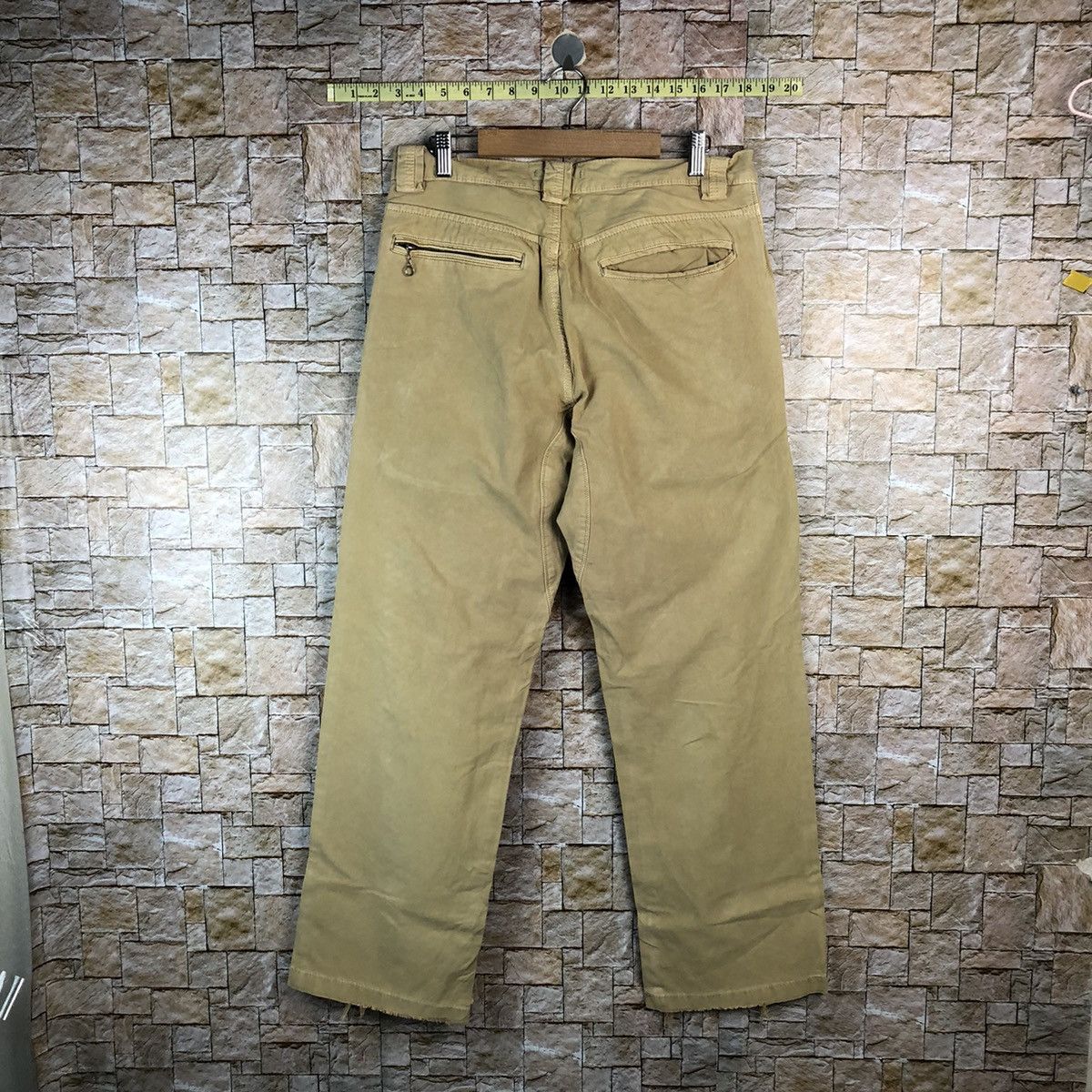 Japanese Brand Blue Way Made In Nippon Brown Casual Pants #A1144 Size US 32 / EU 48 - 11 Thumbnail