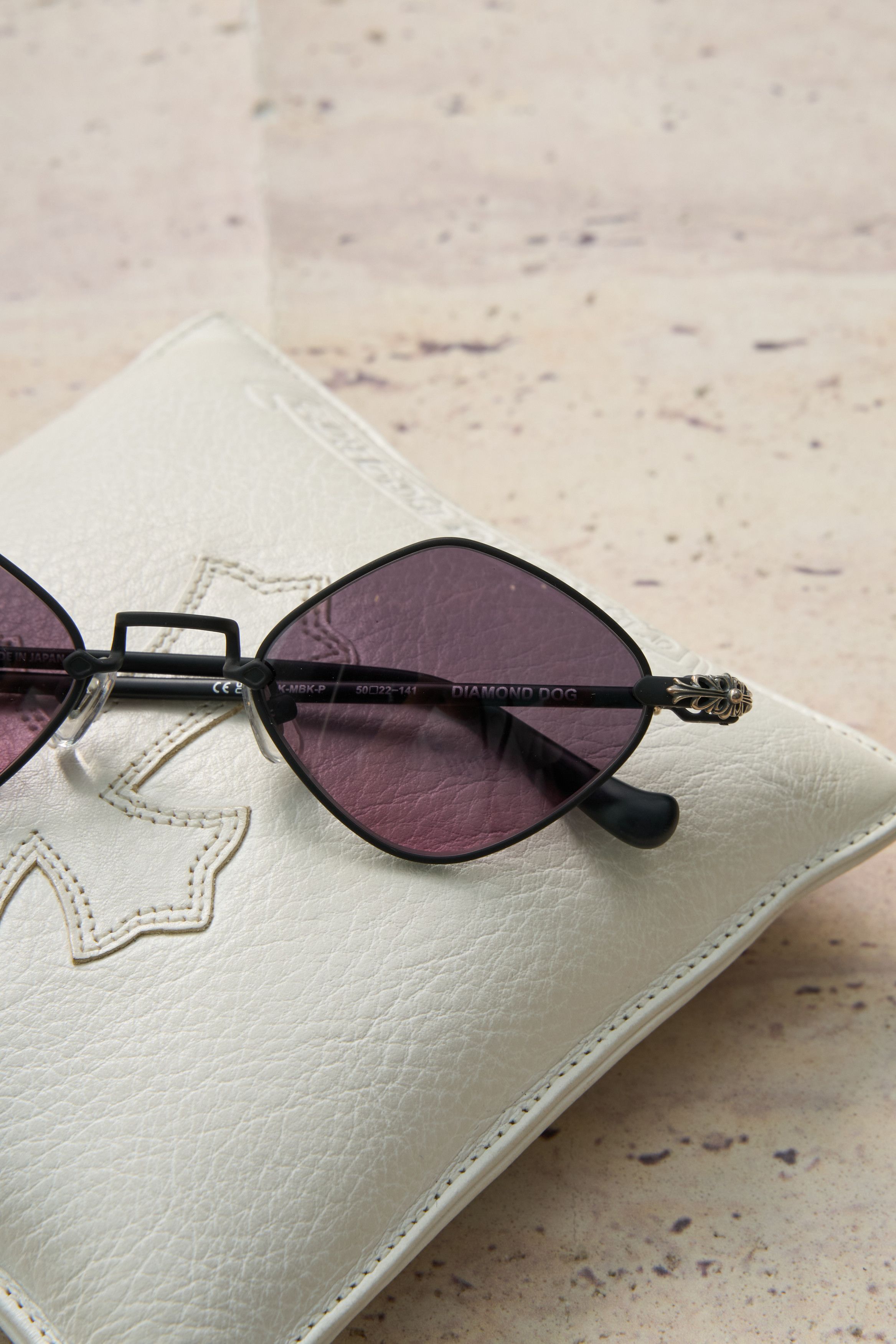 Chrome Hearts CHROME HEARTS DIAMOND DOG MBK/MBK/P SUNGLASSES Size ONE SIZE - 3 Thumbnail