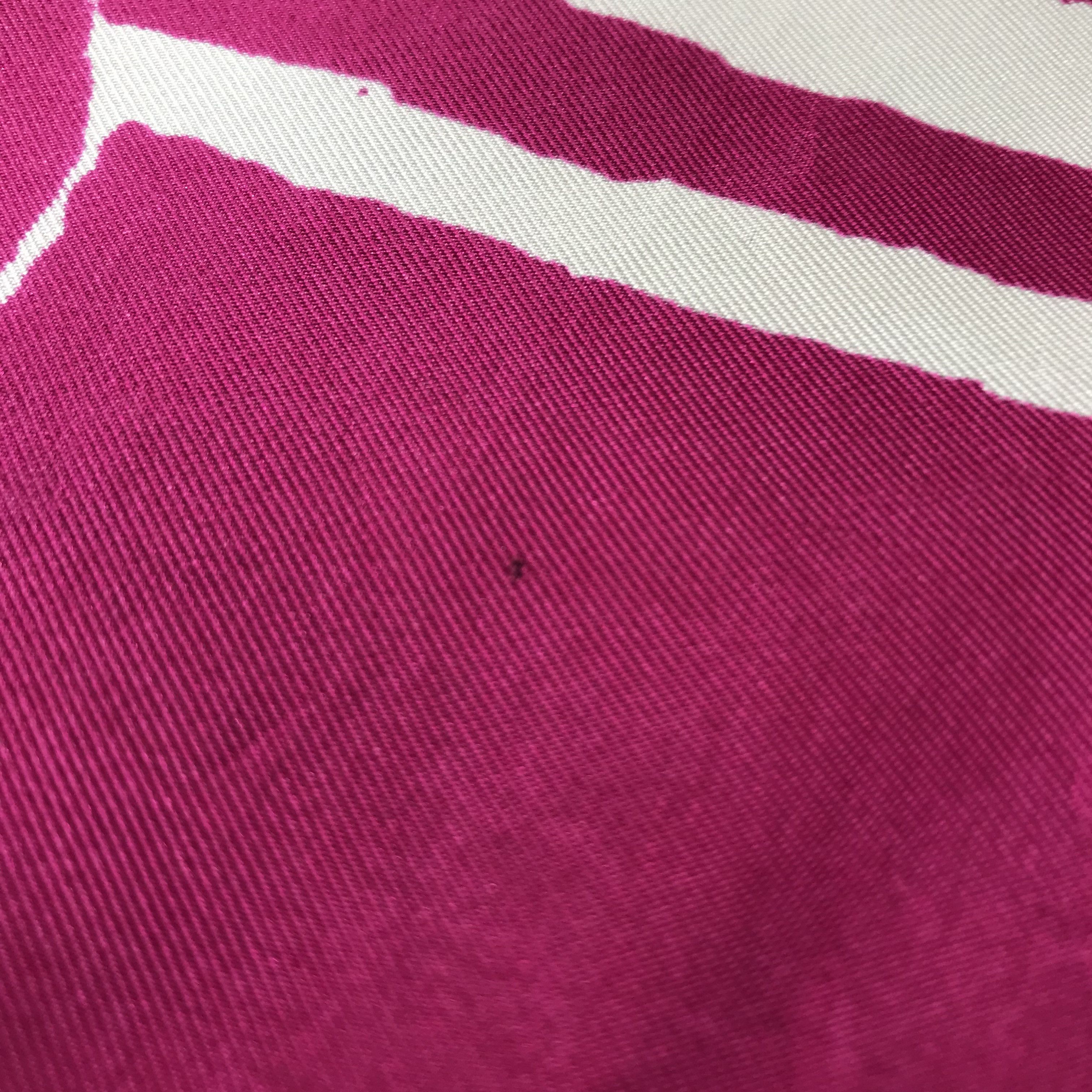 Vintage Vintage Pink Dots Silk Scarf M134 Size ONE SIZE - 8 Thumbnail