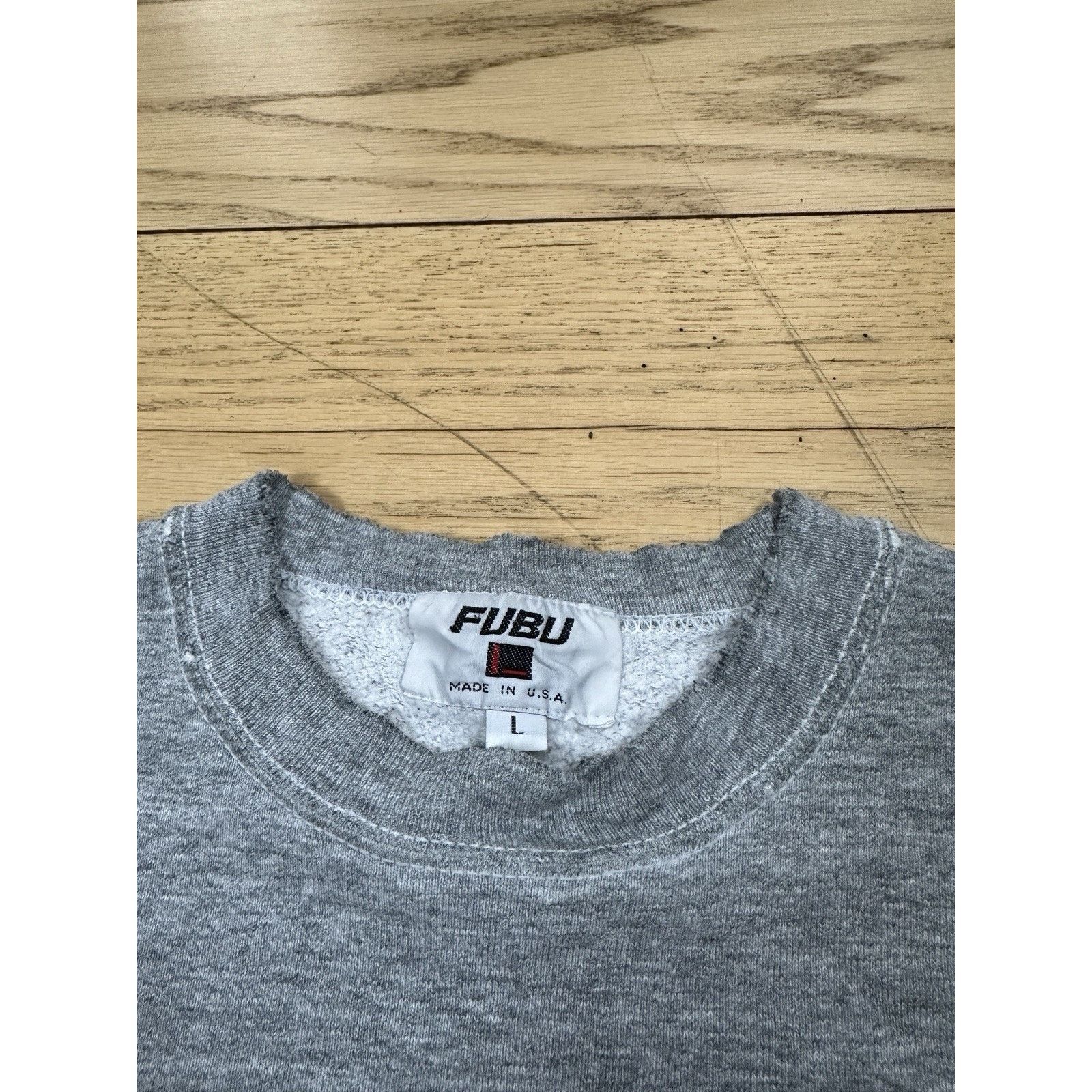 Fubu × Vintage Vintage y2k FUBU Sweatshirt Size US L / EU 52-54 / 3 - 4 Thumbnail