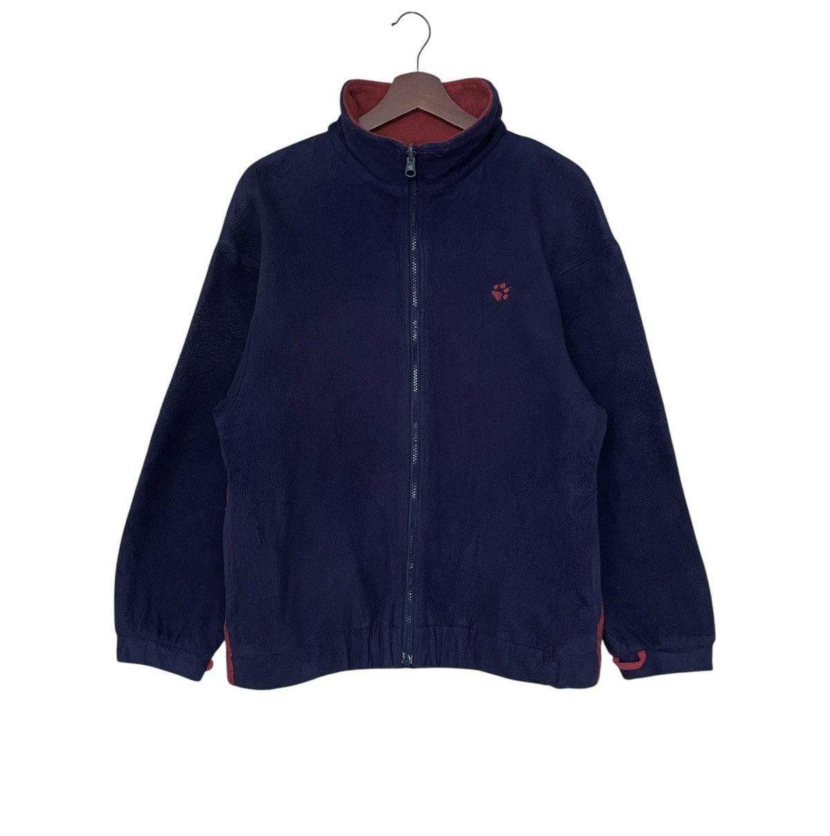 Jack Wolfskin × Vintage Vintage Brand Jack Wolfskin Fleece Jacket 1990s Size US L / EU 52-54 / 3 - 1 Thumbnail