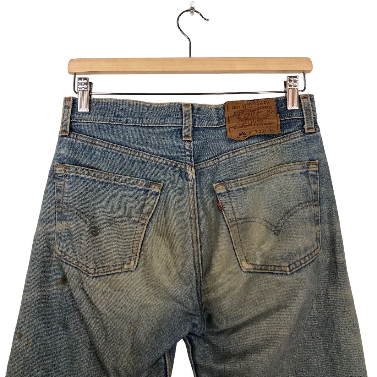 Levi's 🔥Vintage Levi’s Rindem Made in USA Selvedges Size US 29 - 9 Thumbnail