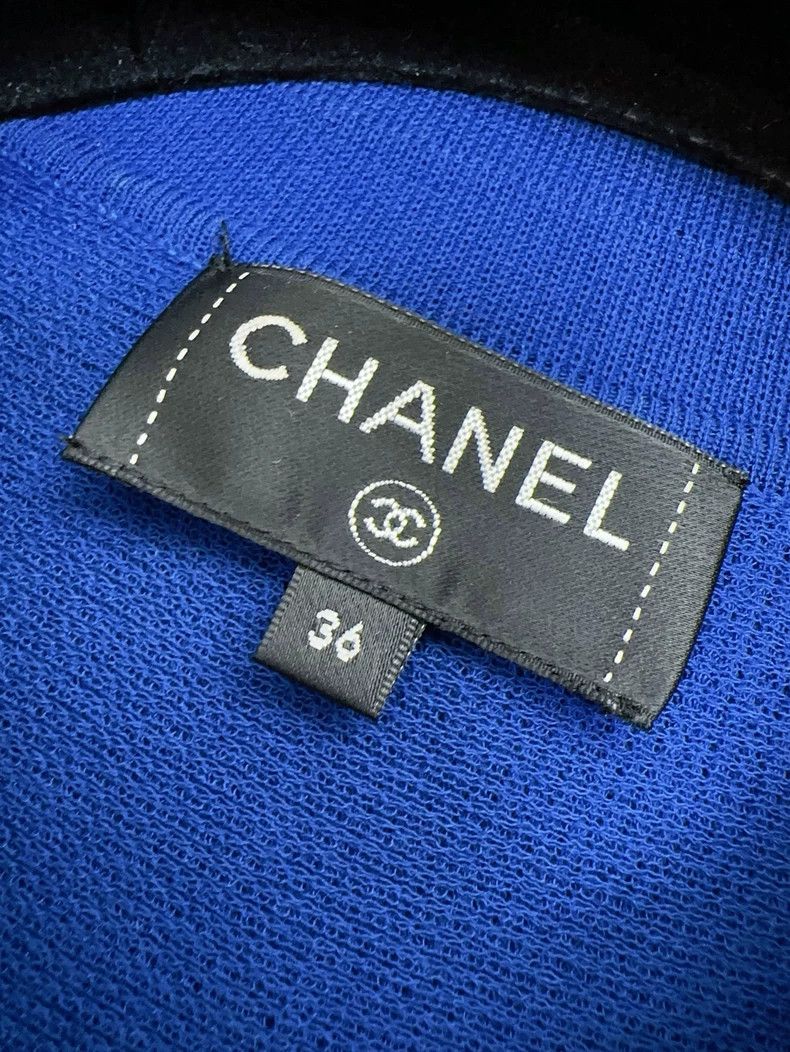 Chanel Chanel Terminal series royal blue pleated lace vest dress Size XS / US 0-2 / IT 36-38 - 6 Thumbnail