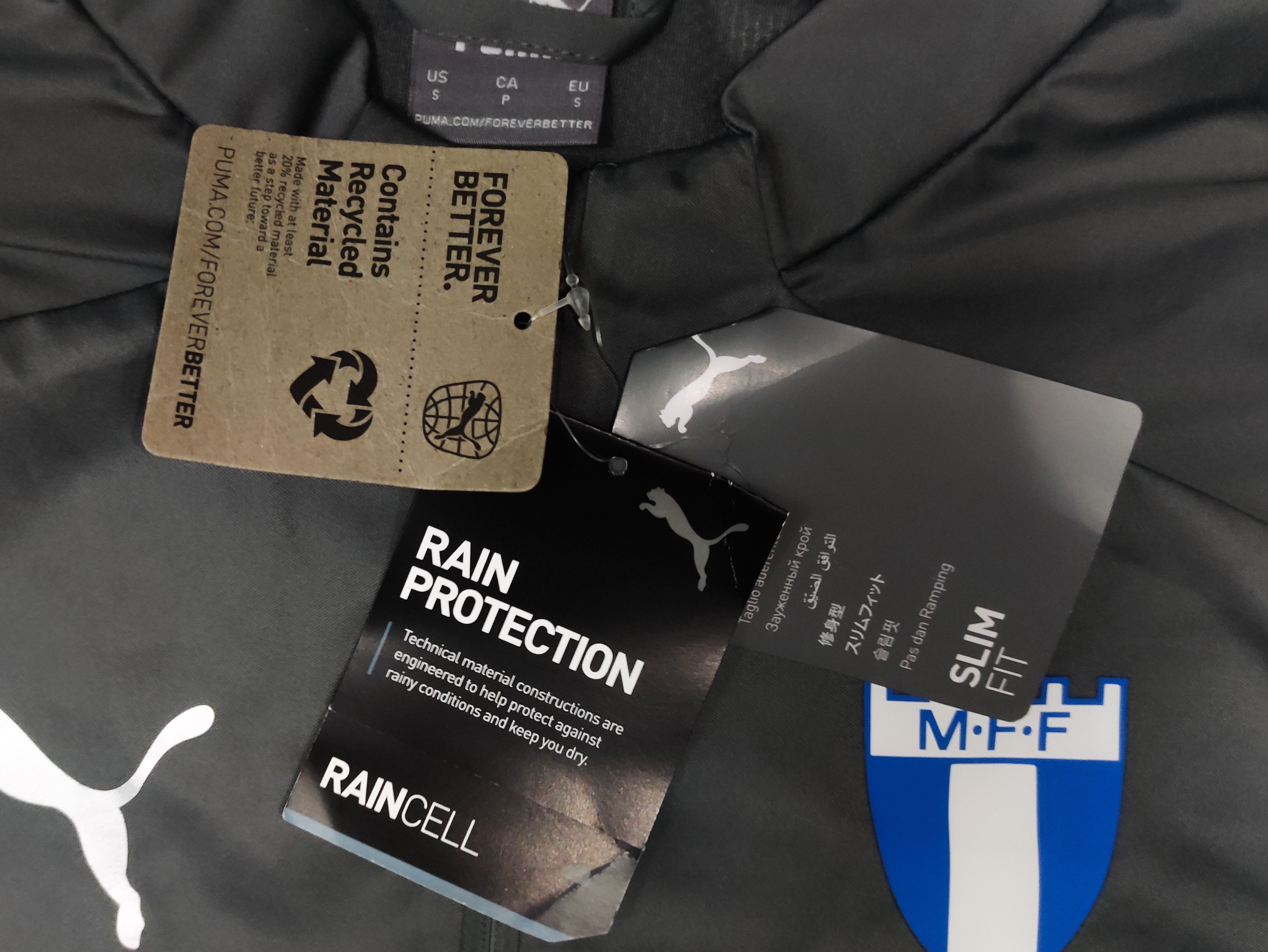 Puma BNWT Malmö FF Puma Training Rain Top Jacket Waterproof Size US S / EU 44-46 / 1 - 6 Thumbnail