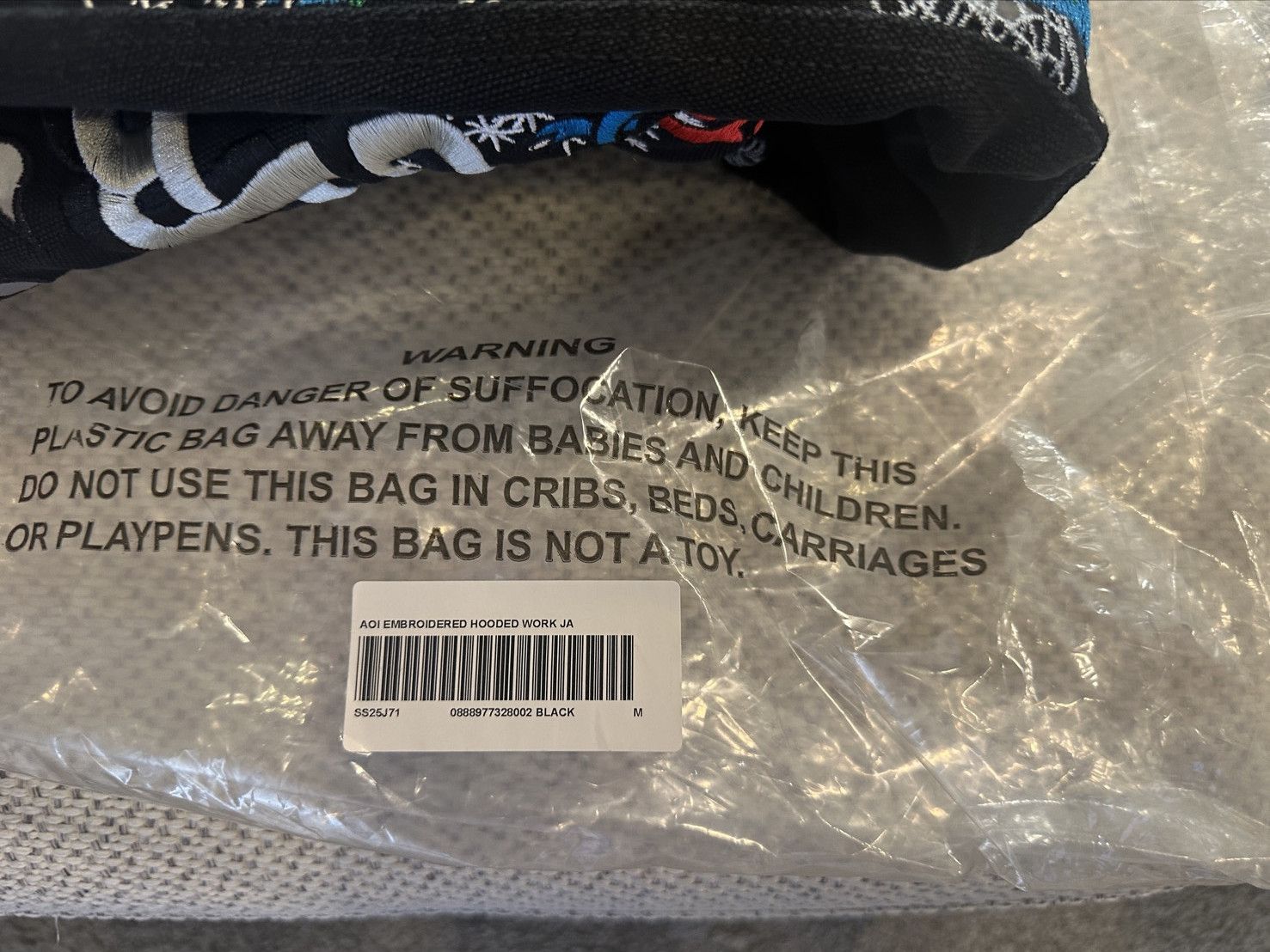 Supreme Supreme AOI Embroidered Hooded Work Jacket Size US M / EU 48-50 / 2 - 7 Thumbnail