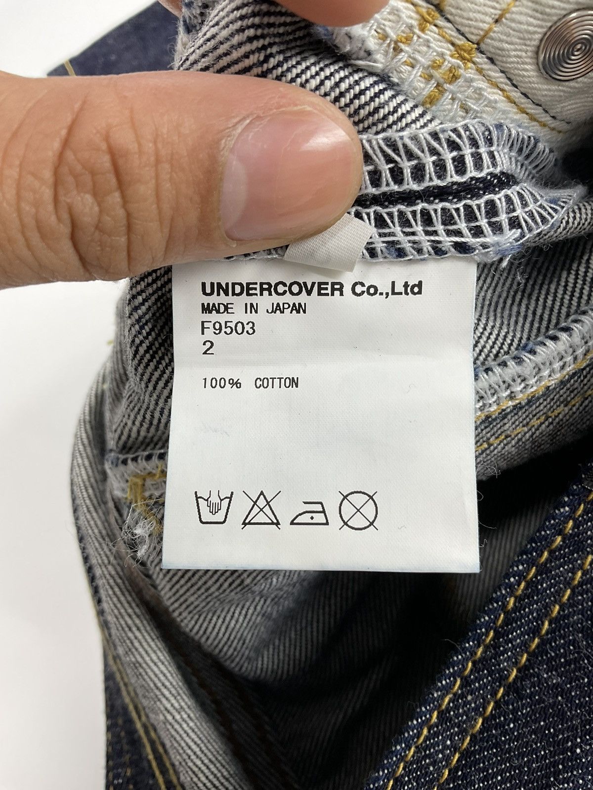 Undercover Undercover Jeans Size US 30 / EU 46 - 14 Thumbnail