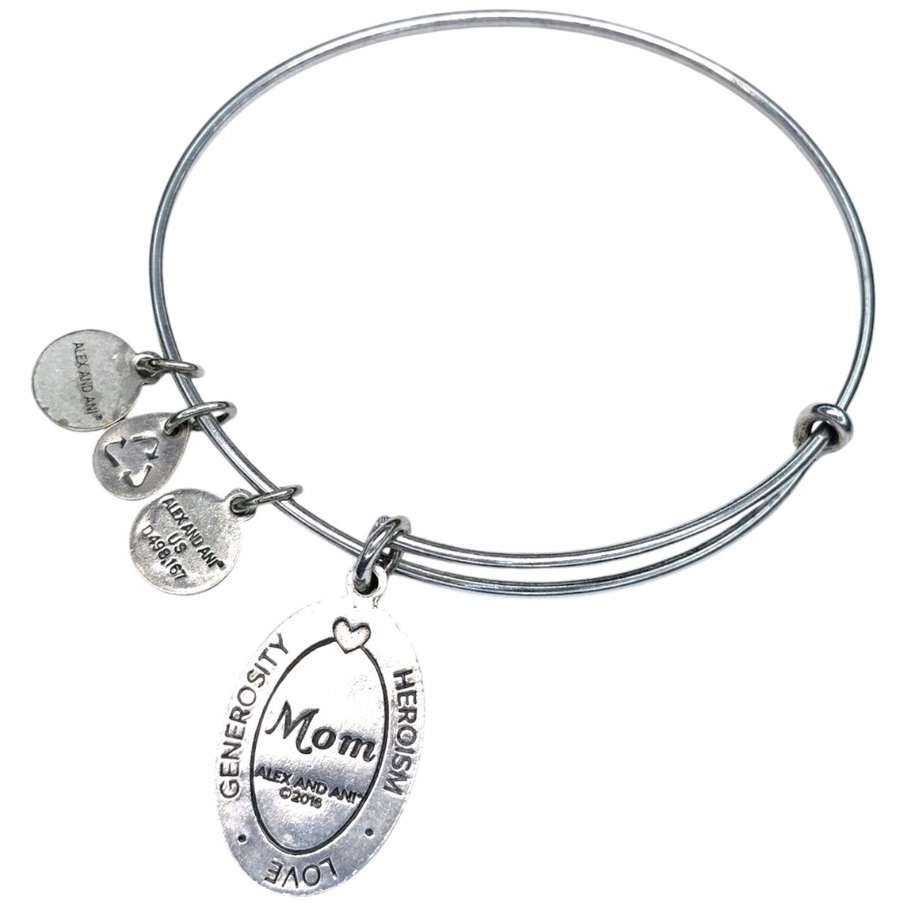 Other Alex and Ani Path of Life Because I Love You Mom Bracelets Size ONE SIZE - 3 Thumbnail