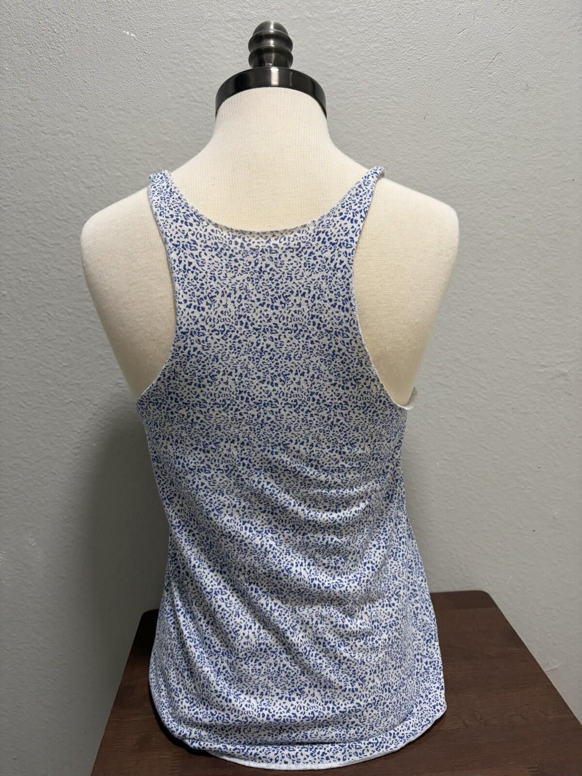 Obey Y2K Obey Blue Leopard Print Tank Top Womens S Size S / US 4 / IT 40 - 2 Thumbnail