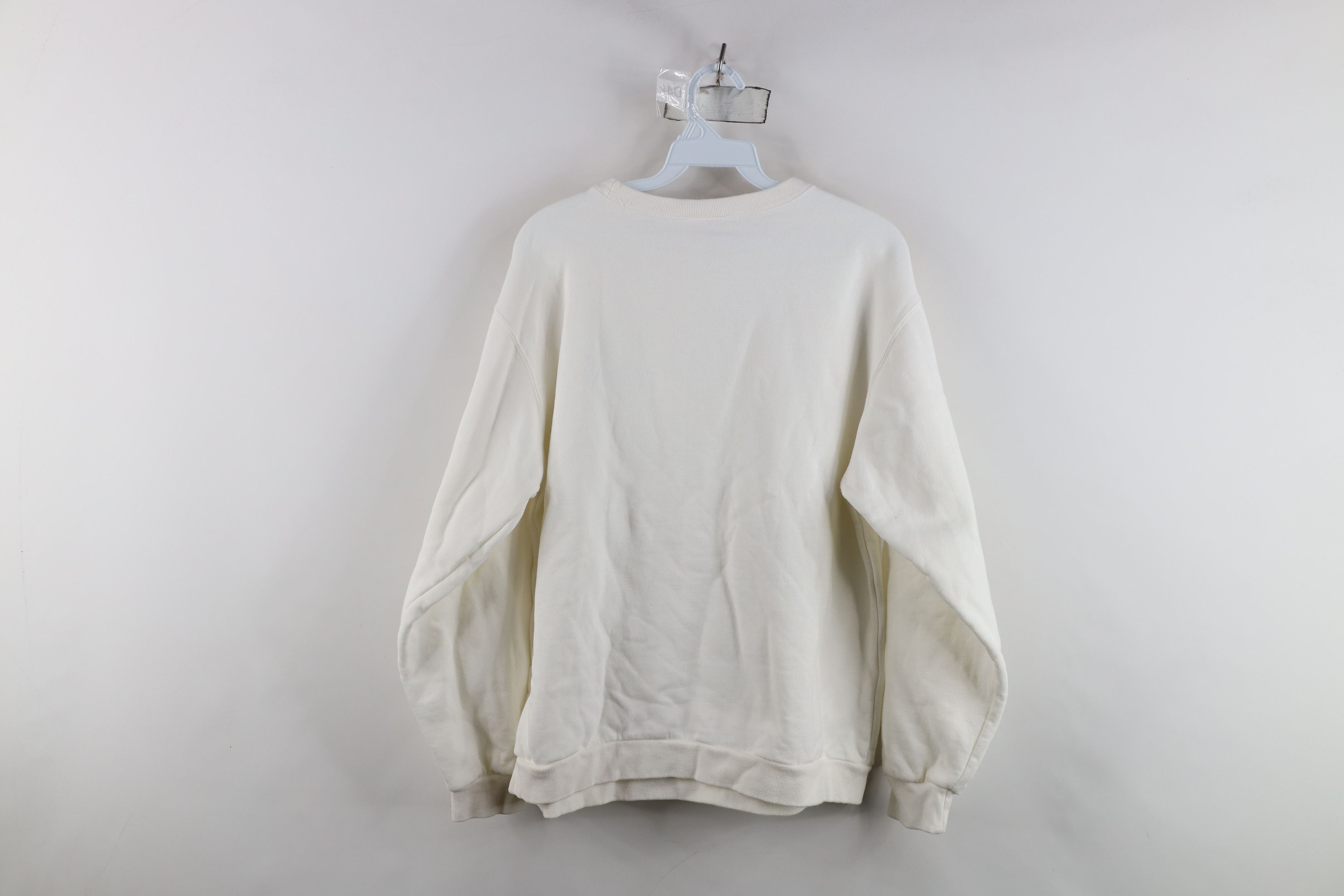Champion Vintage 90s Champion Spell Out Crewneck Sweatshirt White USA Size US M / EU 48-50 / 2 - 9 Thumbnail