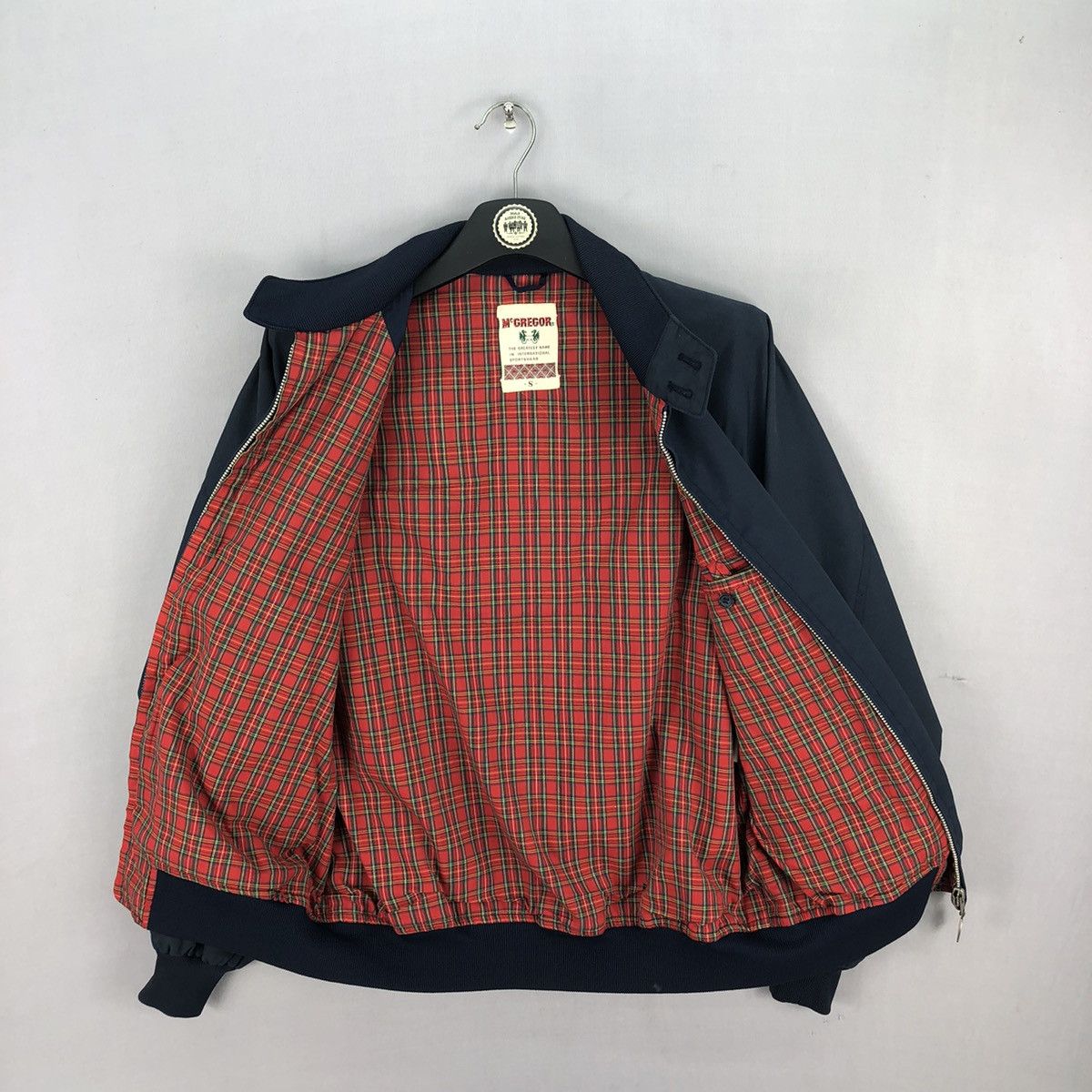 McGregor × Vintage Vintage 80's McGregor Bomber Jacket American Sports Classic Size US S / EU 44-46 / 1 - 7 Thumbnail
