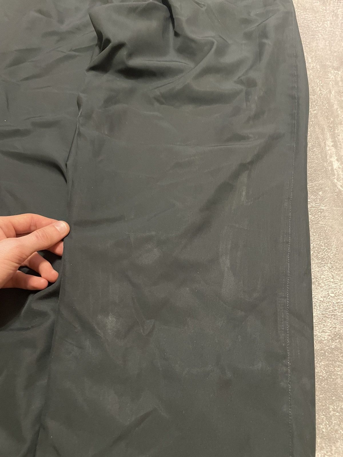 Nike × Vintage Vintage Nike Nylon Black Pants Drill Size L Size US 34 / EU 50 - 16 Thumbnail