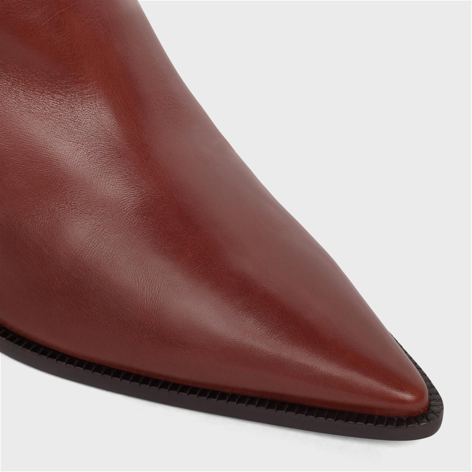 Celine o1bcso1str0824 Verneuil Harness Low Boot In Calfskin Size US 12 / IT 42 - 4 Thumbnail