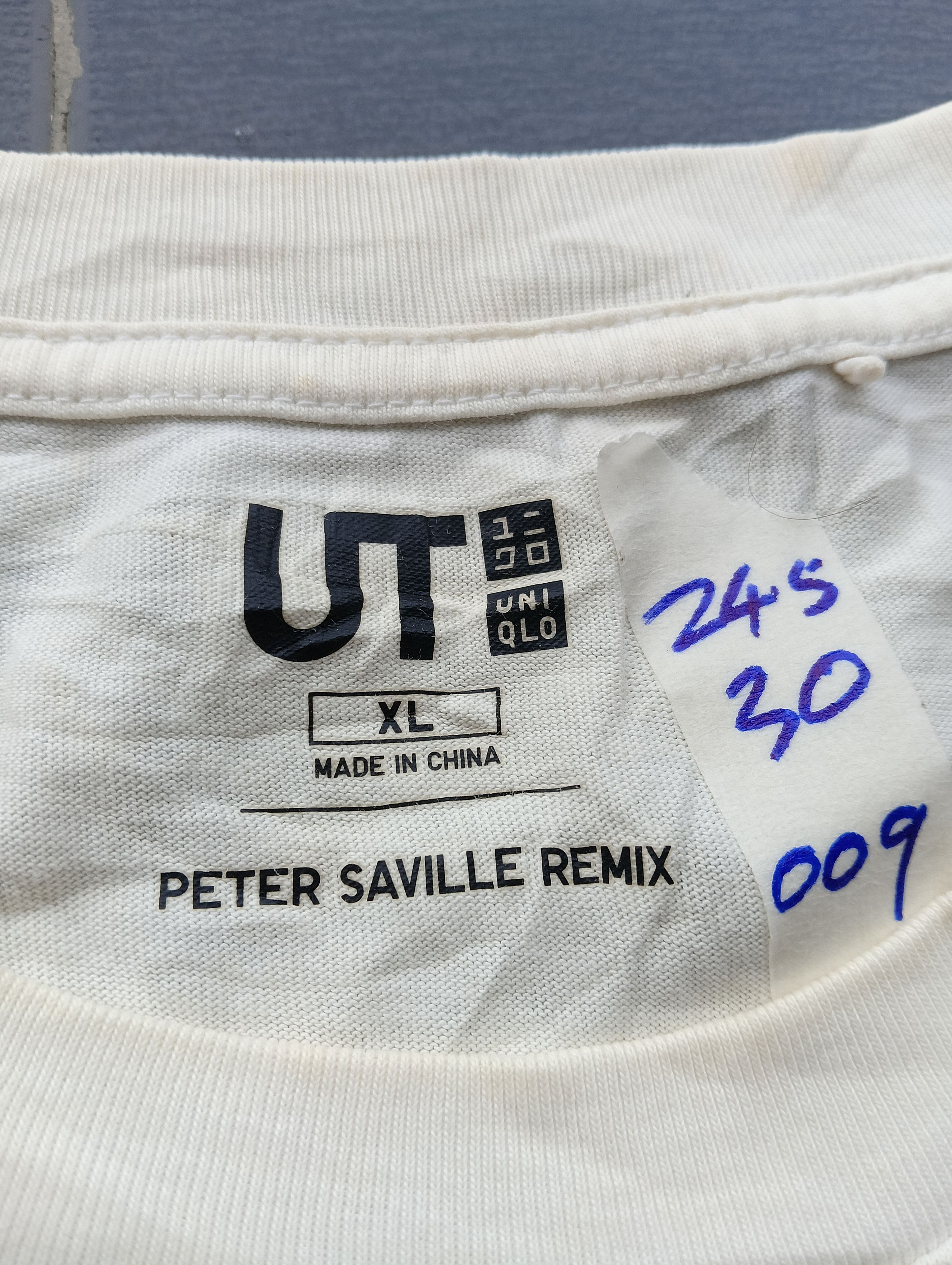 Joy Division peter saville remix X ut uniqlo joy division tshirt big logo Size US XL / EU 56 / 4 - 4 Thumbnail