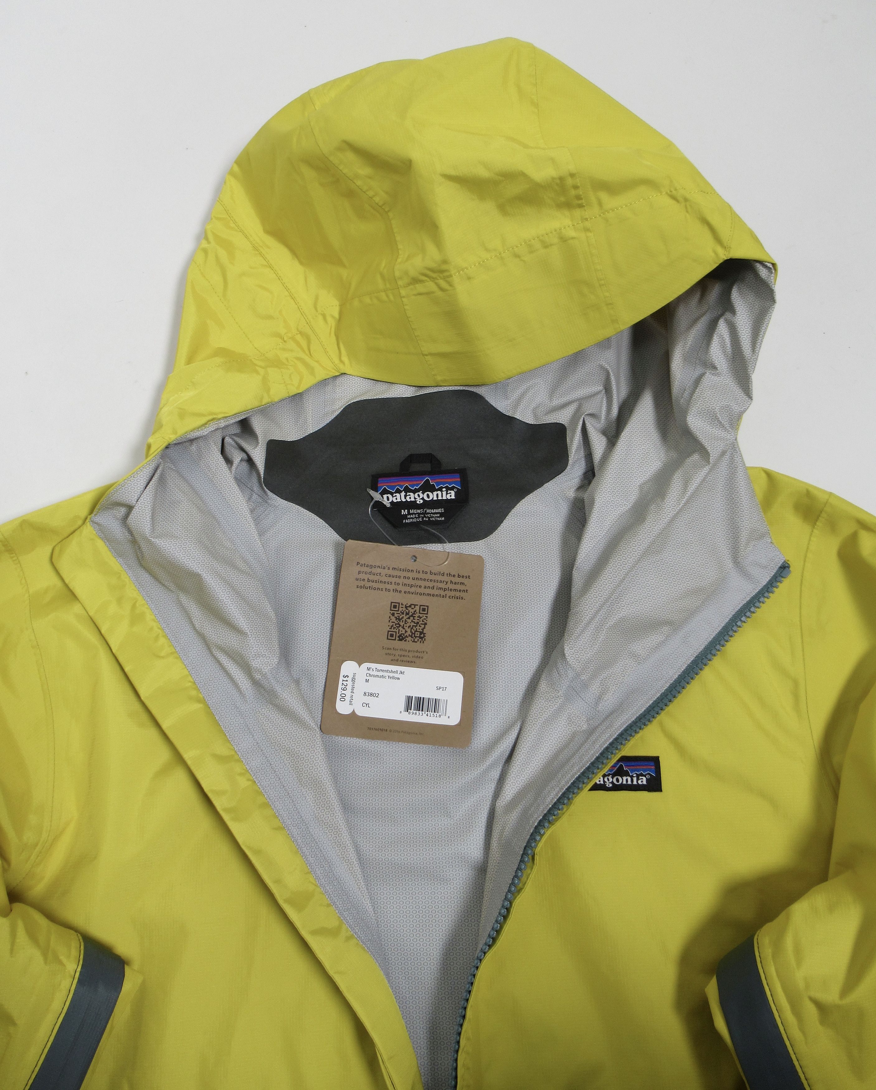Patagonia Torrentshell Jacket Chromatic Yellow CYL 83802SP17
