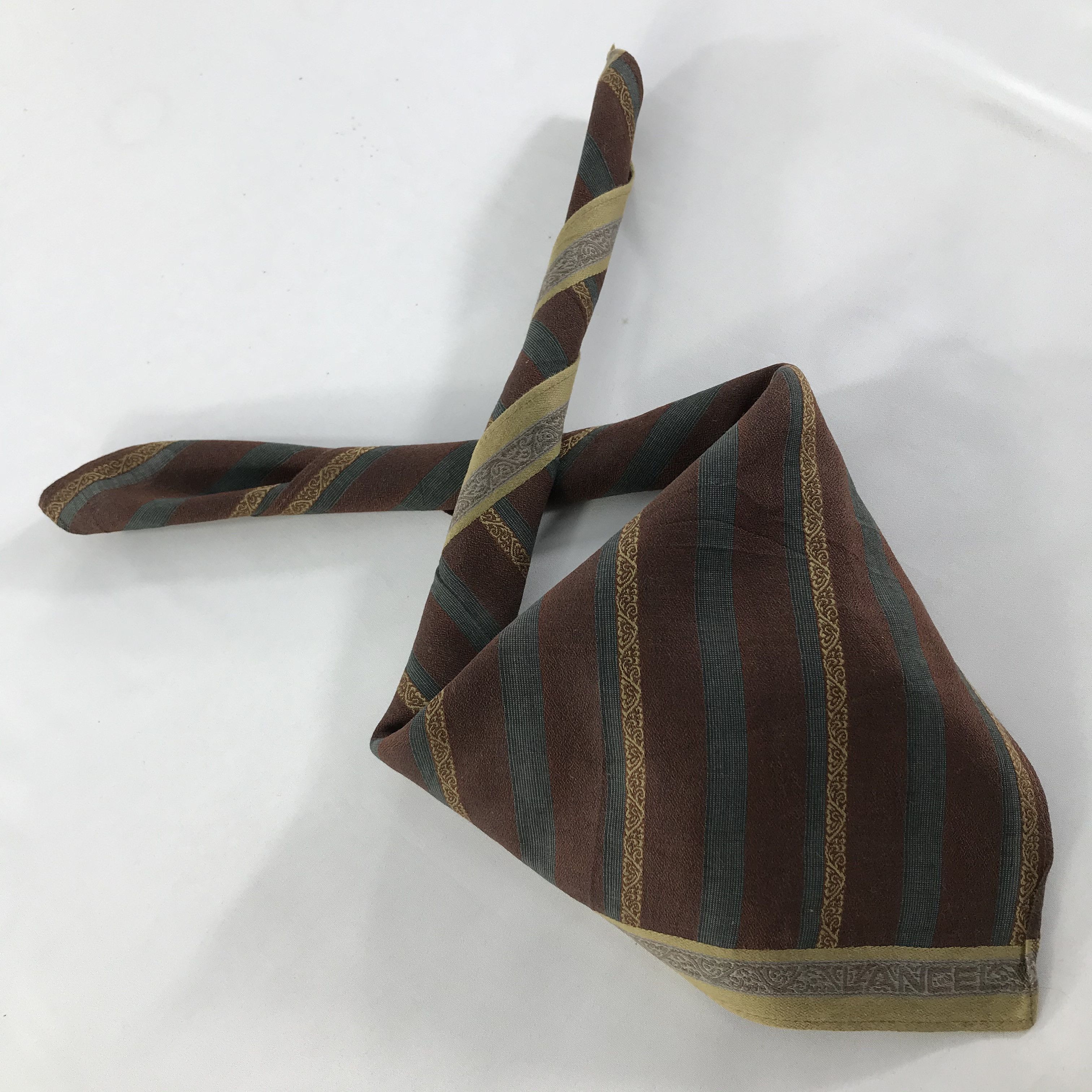 Lancel × Vintage Lancel Bandana / Handkerchief / Neckerchief - S1248 Size ONE SIZE - 4 Thumbnail