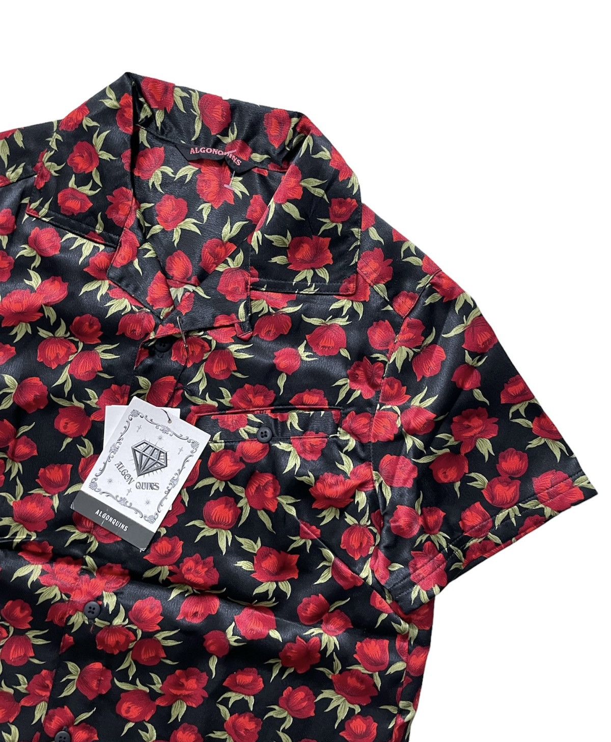 Hysteric Glamour × Japanese Brand × Tornado Mart NWT Algonquins Rose Button Up Shirts Size S / US 4 / IT 40 - 2 Thumbnail
