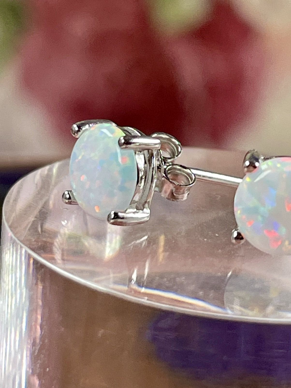 Other Genuine Ethiopian 2CT OPAL Earrings. Silver 925 Size ONE SIZE - 4 Thumbnail