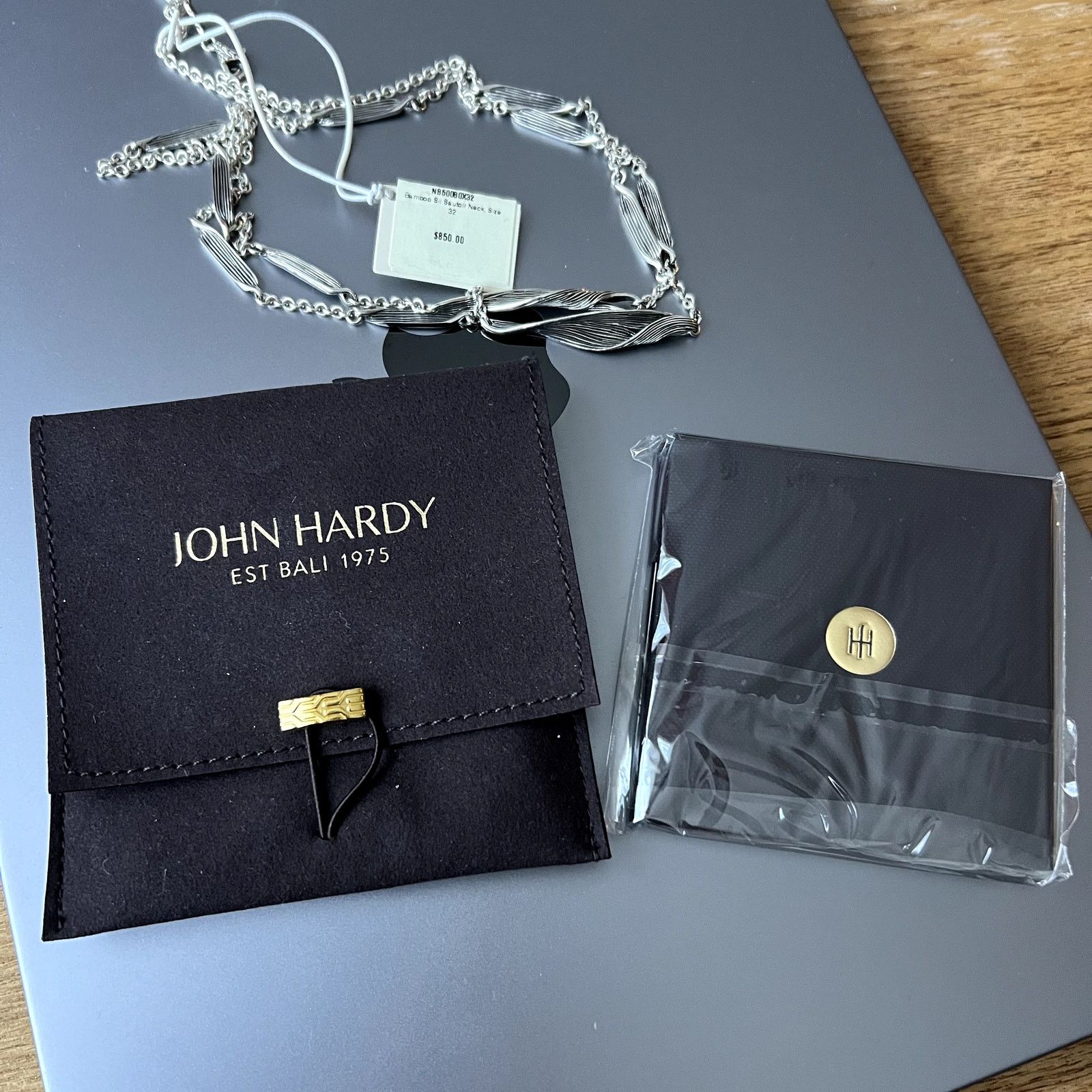 John Hardy John Hardy Bamboo Woven Sautoir Silver Necklace size 32 New Size ONE SIZE - 2 Thumbnail