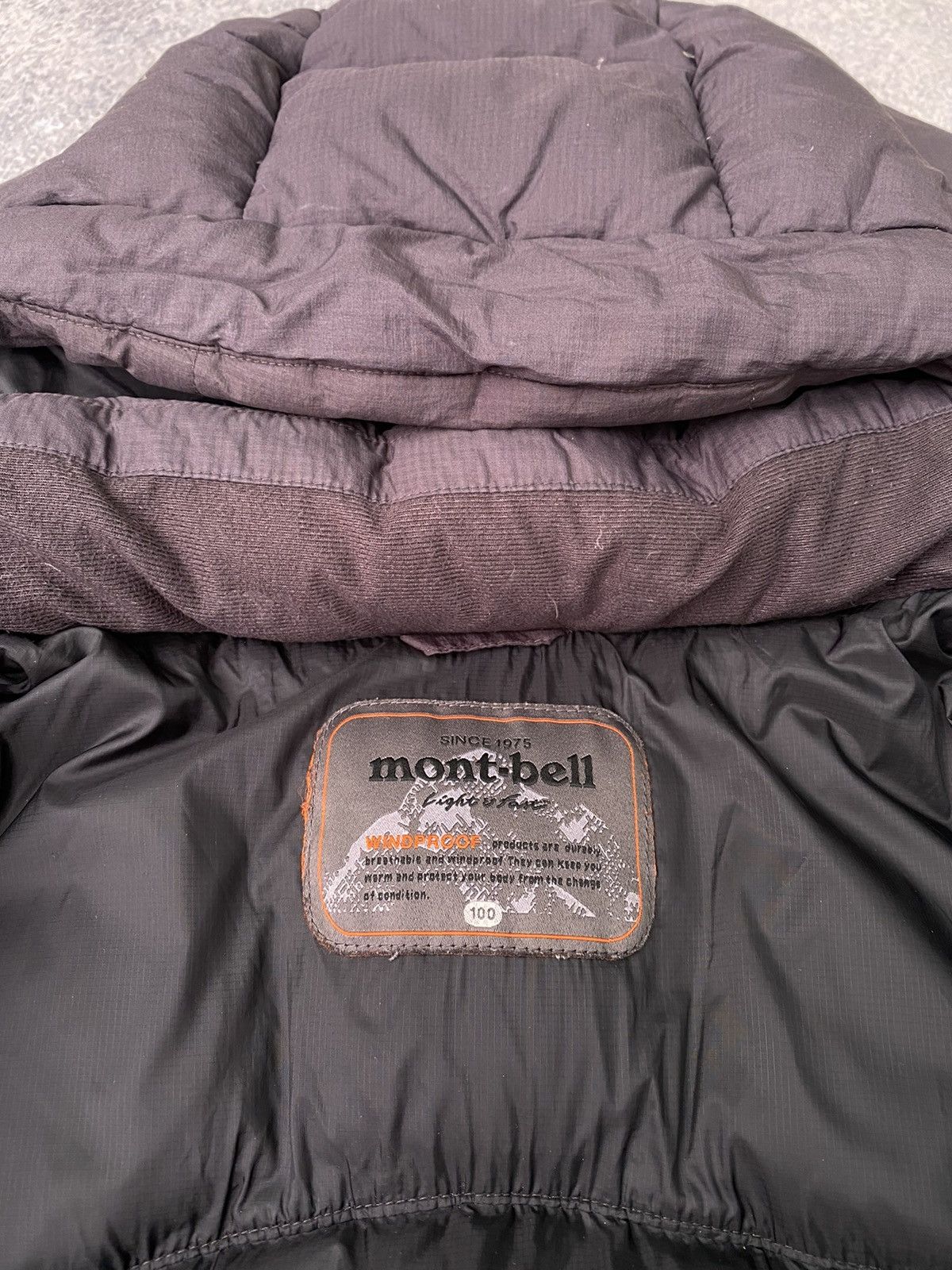 Montbell × Vintage Vintage Montbell Puffer Bordeaux Jacket Size US M / EU 48-50 / 2 - 14 Thumbnail