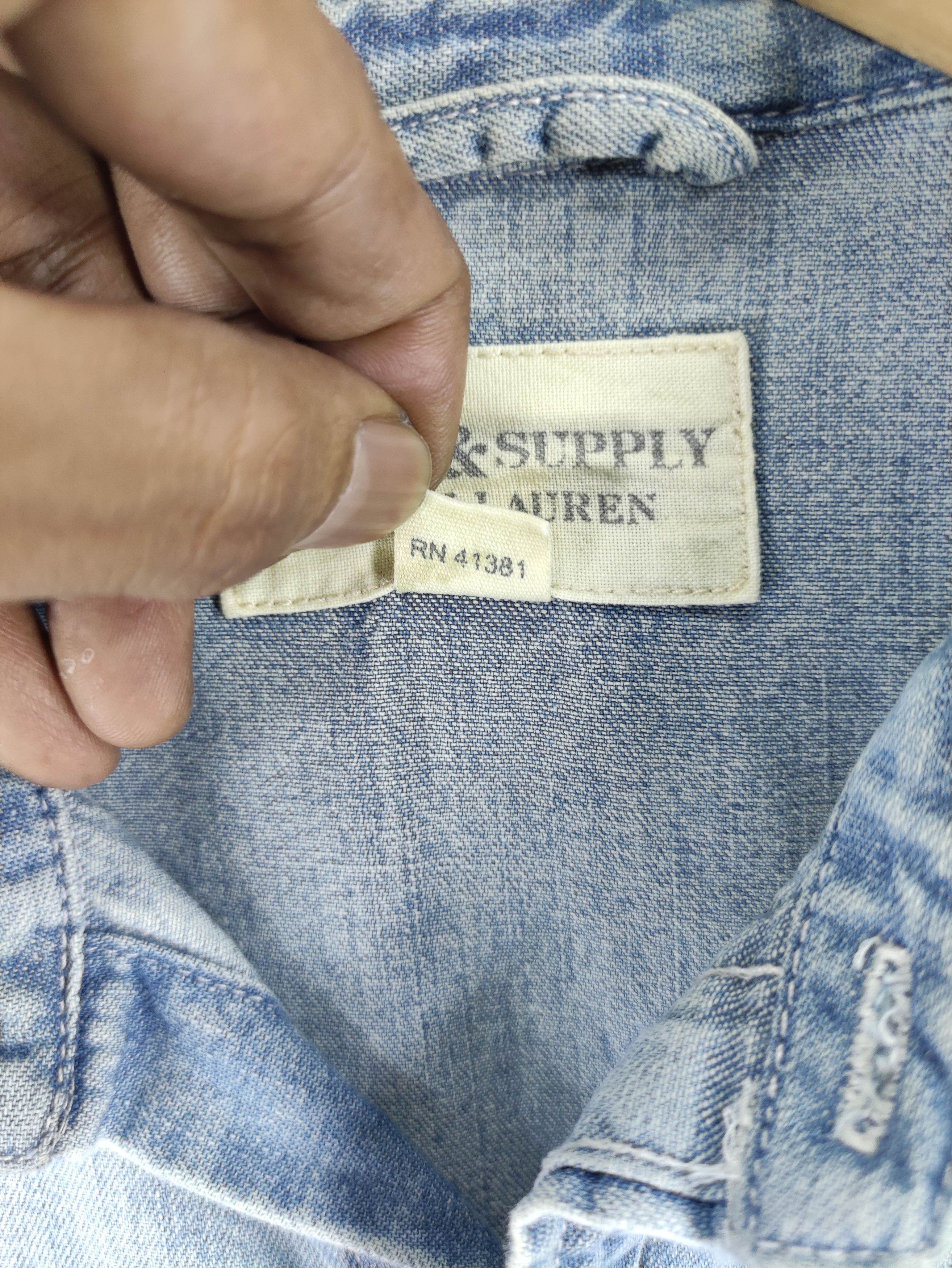 Denim & Supply Ralph Lauren Vintage Denim& Supply Ralph Lauren Snap Button Long Sleeve Size S / US 4 / IT 40 - 7 Thumbnail