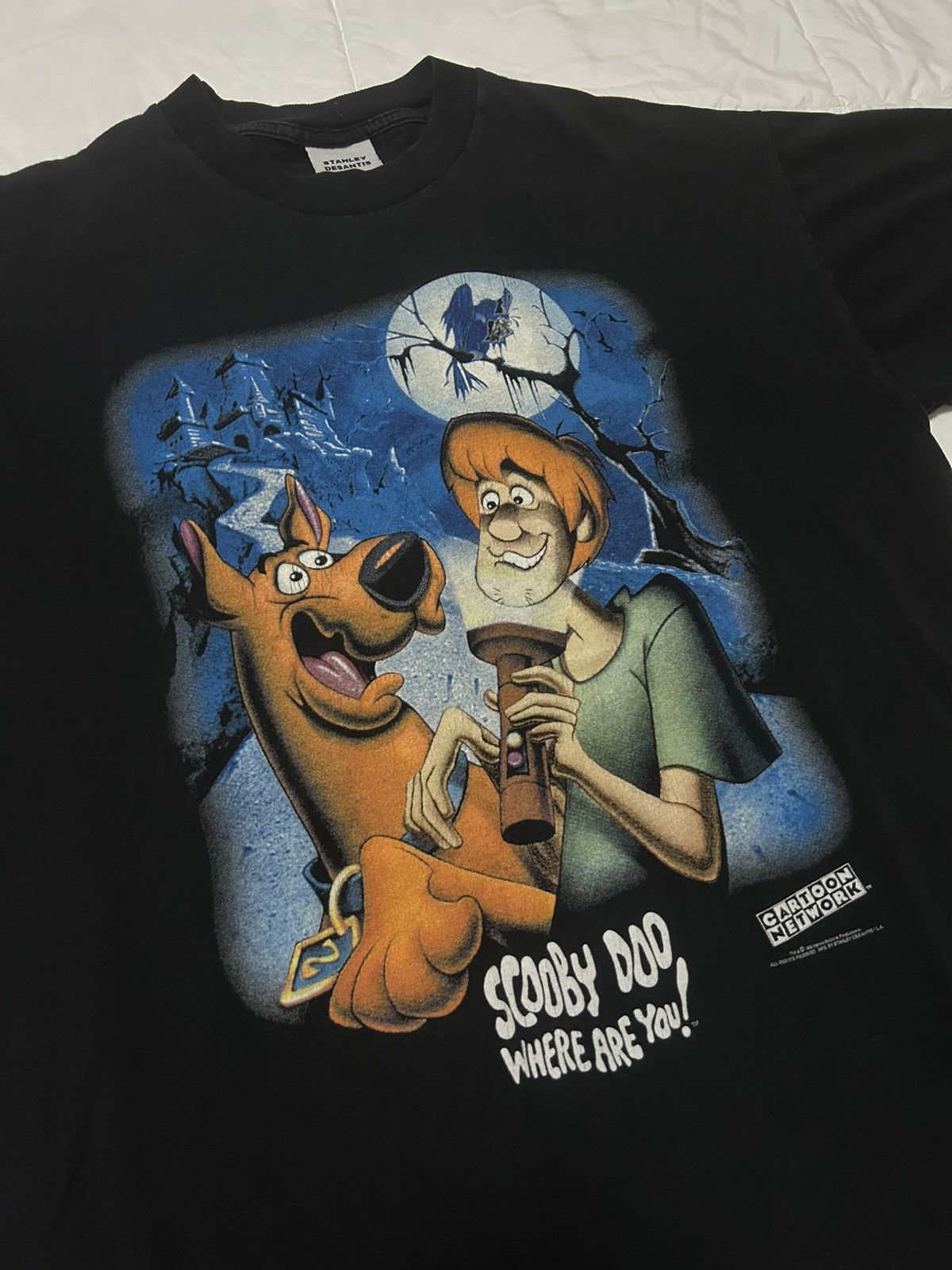Vintage Vintage 1996 Scooby Doo & Shaggy Cartoon Network Graphic Tee Size US XL / EU 56 / 4 - 1 Thumbnail