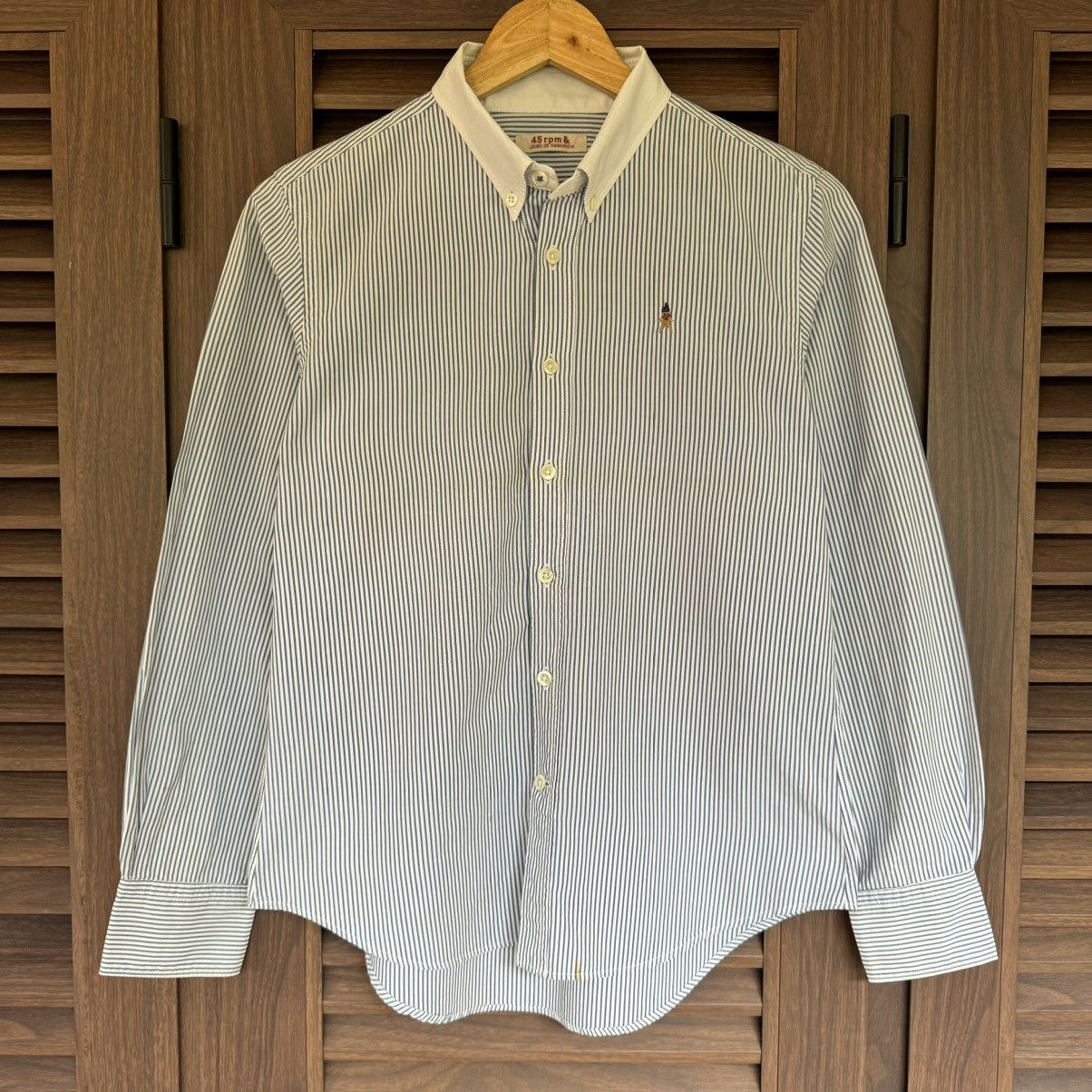 45rpm × Designer × Japanese Brand 45rpm Joubu De Nagamochi Button Up Size M / US 6-8 / IT 42-44 - 1 Thumbnail