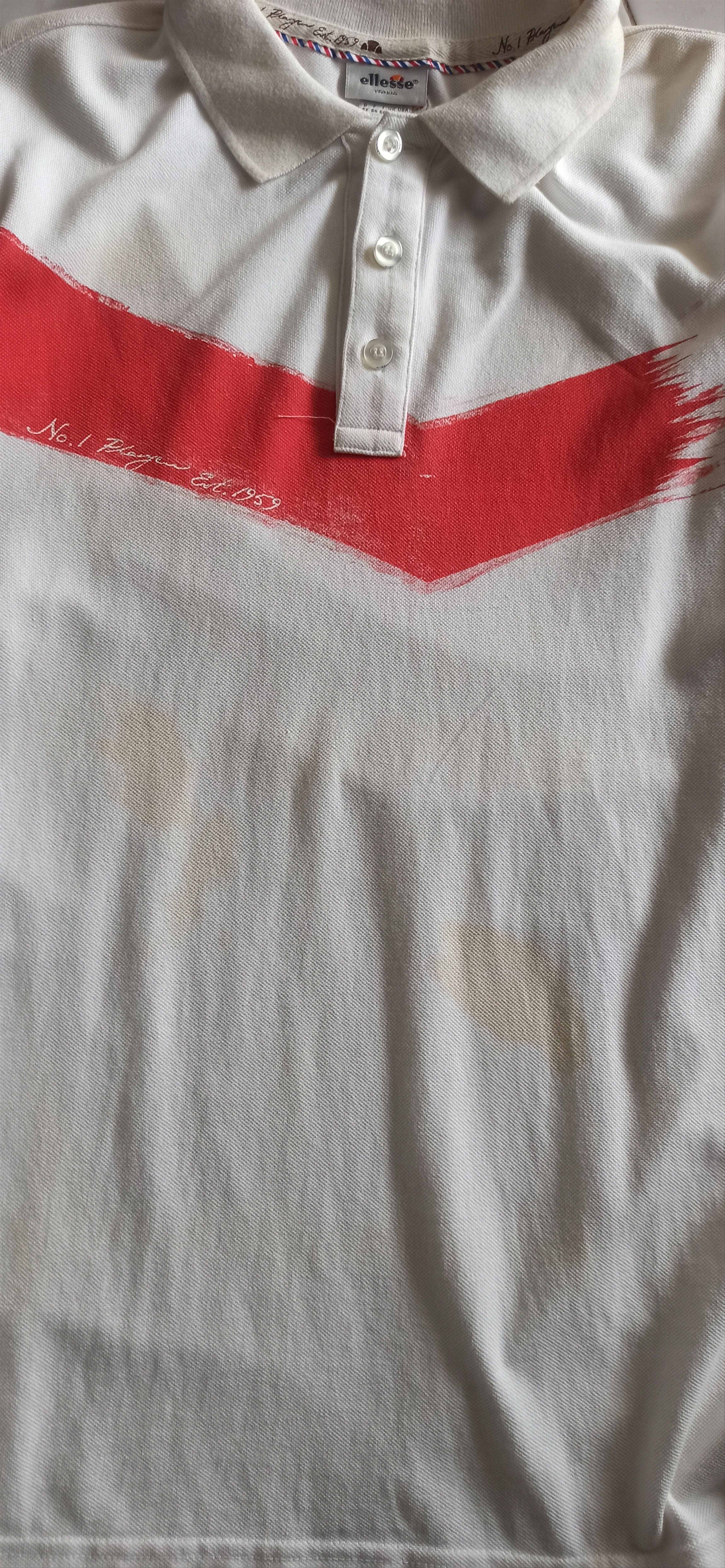 Ellesse Ellesse Tenis Button Shirt Size US L / EU 52-54 / 3 - 8 Thumbnail