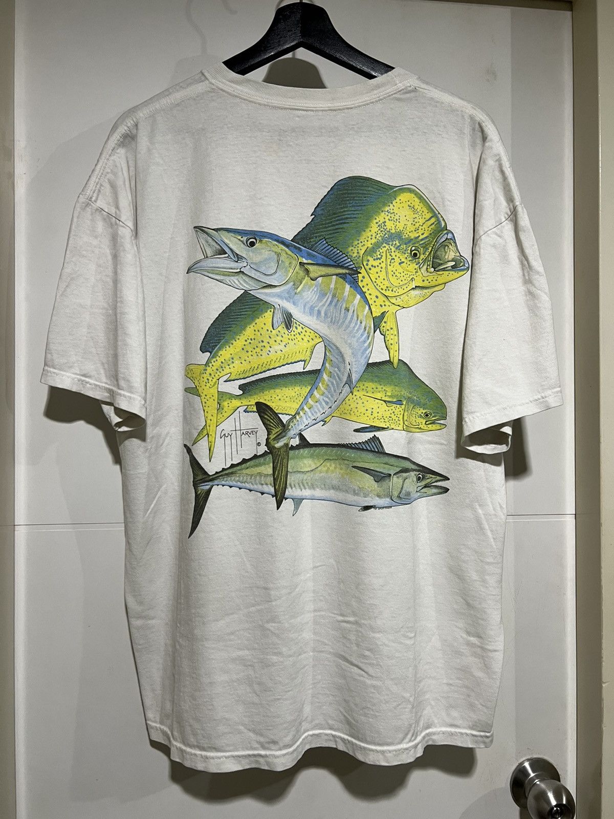 Vintage Vintage Guy Harvey Kingfish Tees Size US XL / EU 56 / 4 - 2 Thumbnail
