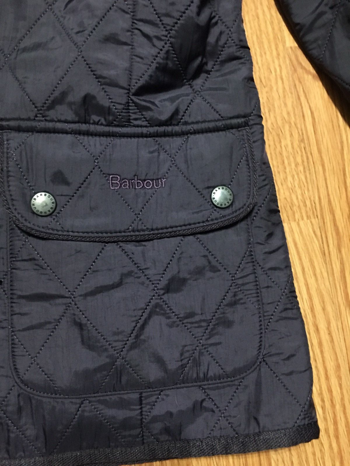 Barbour BARBOUR Dark Purple Womens Jacket EU38 US8 Size M / US 6-8 / IT 42-44 - 9 Thumbnail